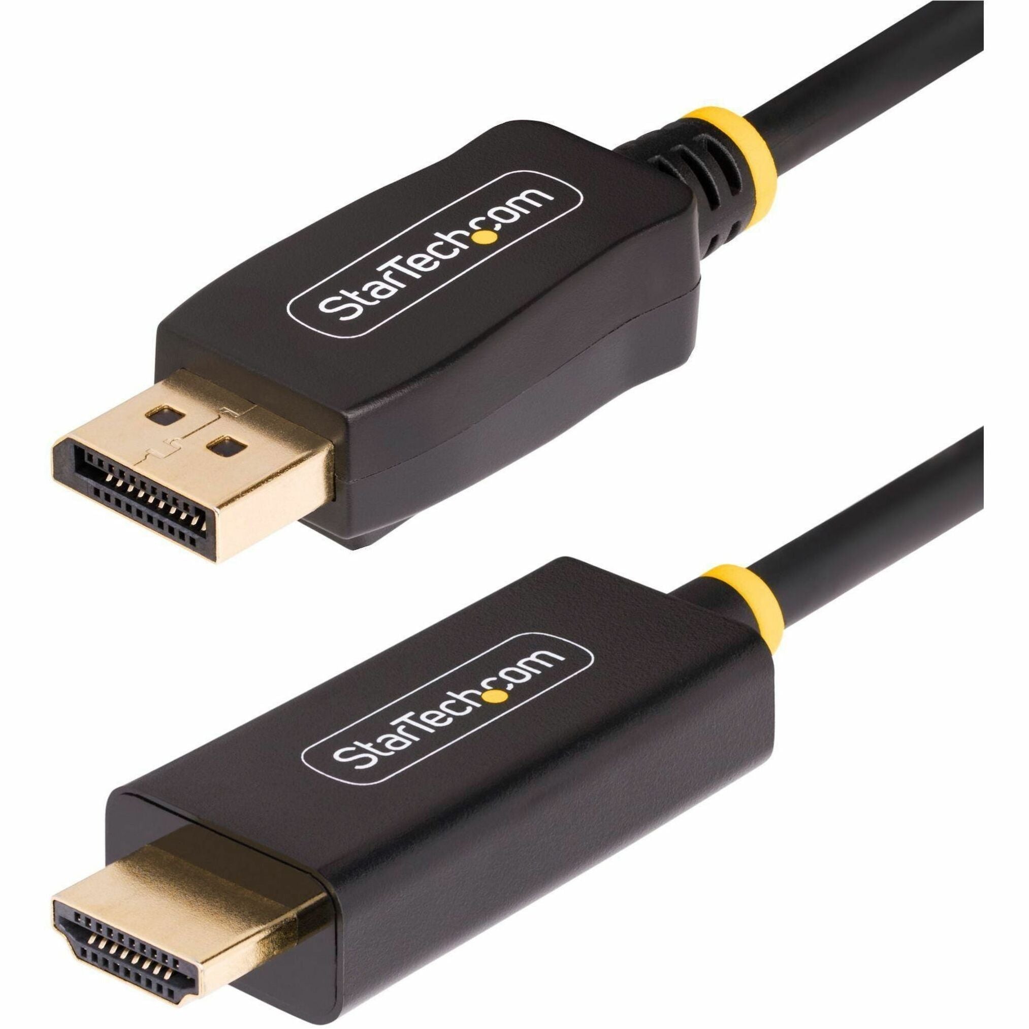 StarTech 1m DisplayPort to HDMI Adapter Cable, 4K 60Hz with HDR, DP to HDMI 2.0b Cable, Active Video Converter - Soundz Store AUSTRALIA