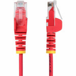 StarTech 1m Red Slim CAT6 Ethernet Cable, Snagless RJ45, UTP, LSZH, 28AWG Pure Bare Copper, Slim Network Patch Cord - Soundz Store AUSTRALIA