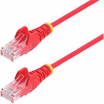 StarTech 2.5m Red Slim CAT6 Ethernet Cable, Snagless RJ45, UTP, LSZH, 28AWG Pure Bare Copper, Slim Network Patch Cord - Soundz Store AUSTRALIA