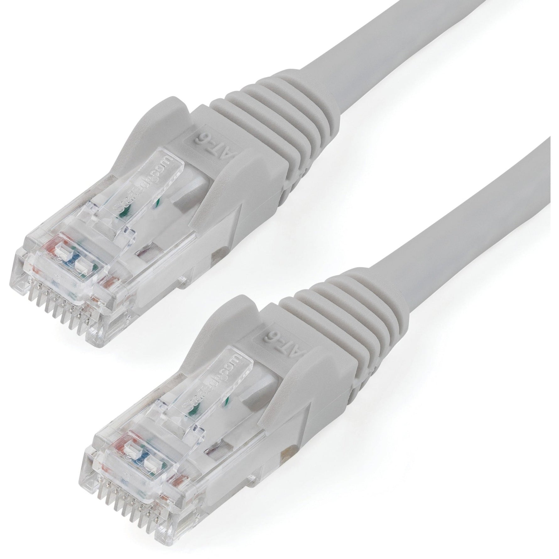 StarTech 2m CAT6 Ethernet Cable - Grey Snagless Gigabit - 100W PoE UTP 250Mhz Category 6 Patch Cord UL Certified Wiring/TIA - Soundz Store AUSTRALIA