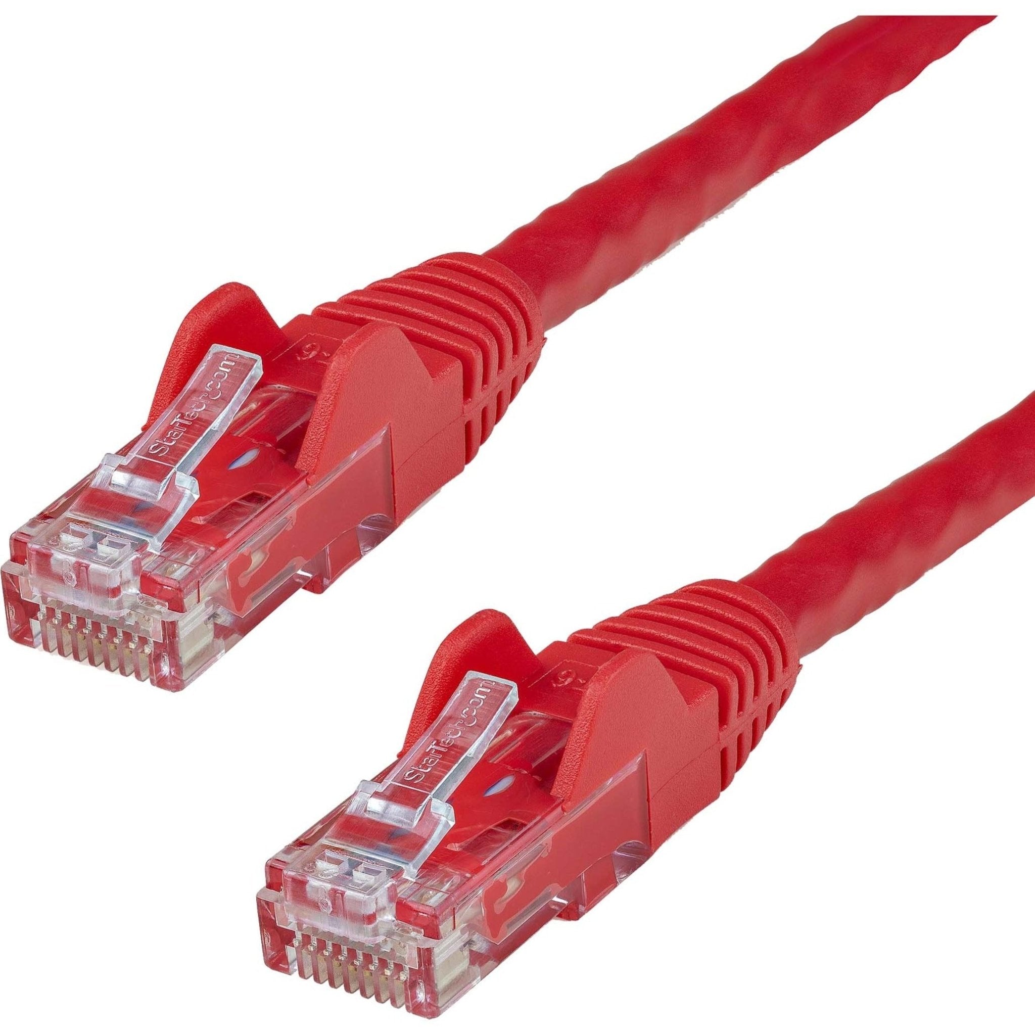 StarTech 2m CAT6 Ethernet Cable - Red Snagless Gigabit - 100W PoE UTP 250Mhz Category 6 Patch Cord UL Certified Wiring/TIA - Soundz Store AUSTRALIA