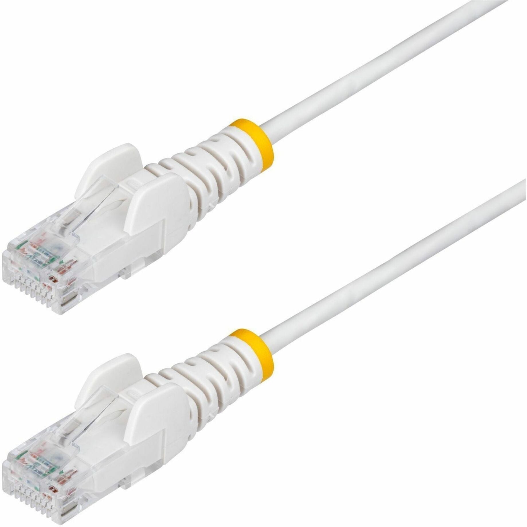 StarTech 3m White Slim CAT6 Ethernet Cable, Snagless RJ45, UTP, LSZH, 28AWG Pure Bare Copper, Slim Network Patch Cord - Soundz Store AUSTRALIA