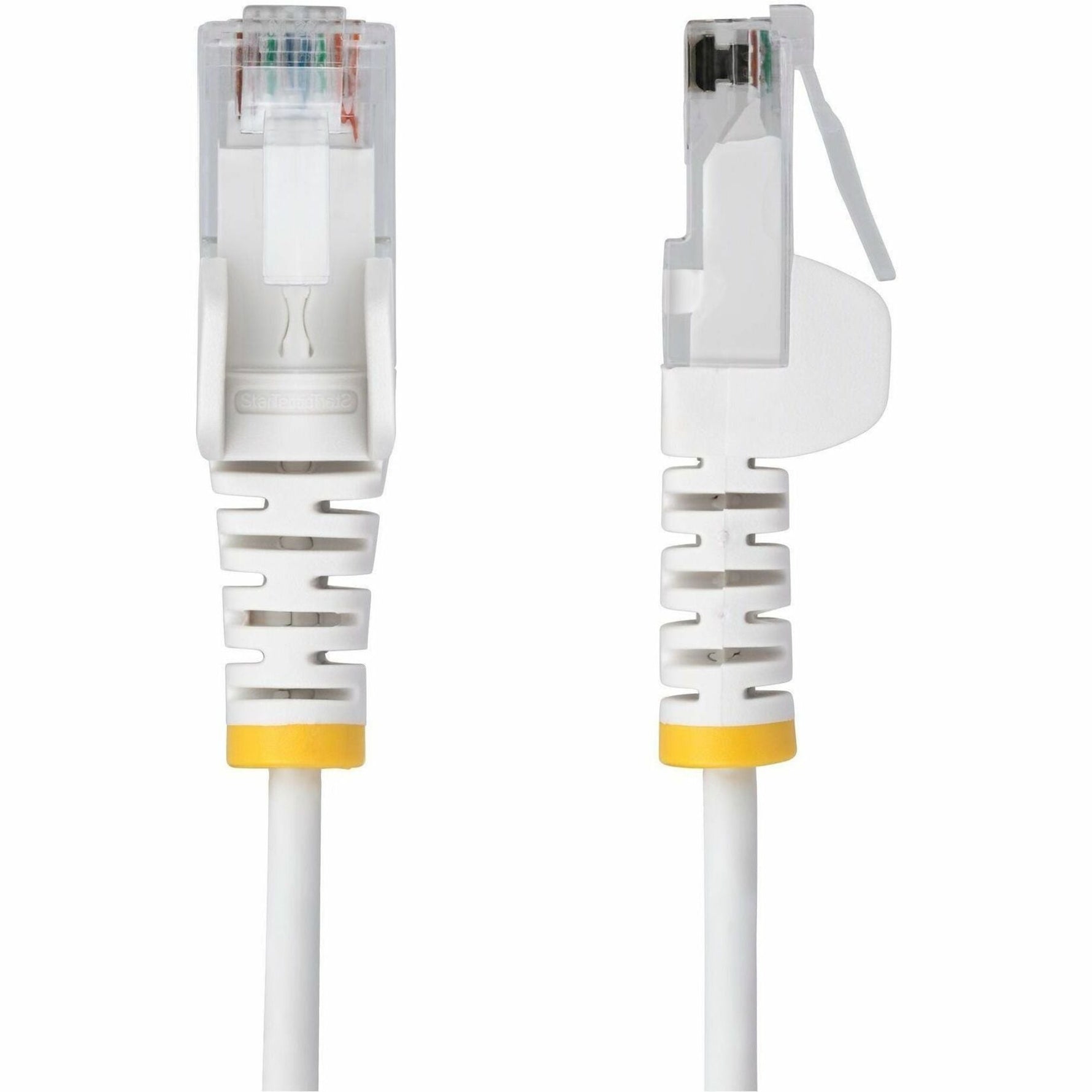 StarTech 3m White Slim CAT6 Ethernet Cable, Snagless RJ45, UTP, LSZH, 28AWG Pure Bare Copper, Slim Network Patch Cord - Soundz Store AUSTRALIA