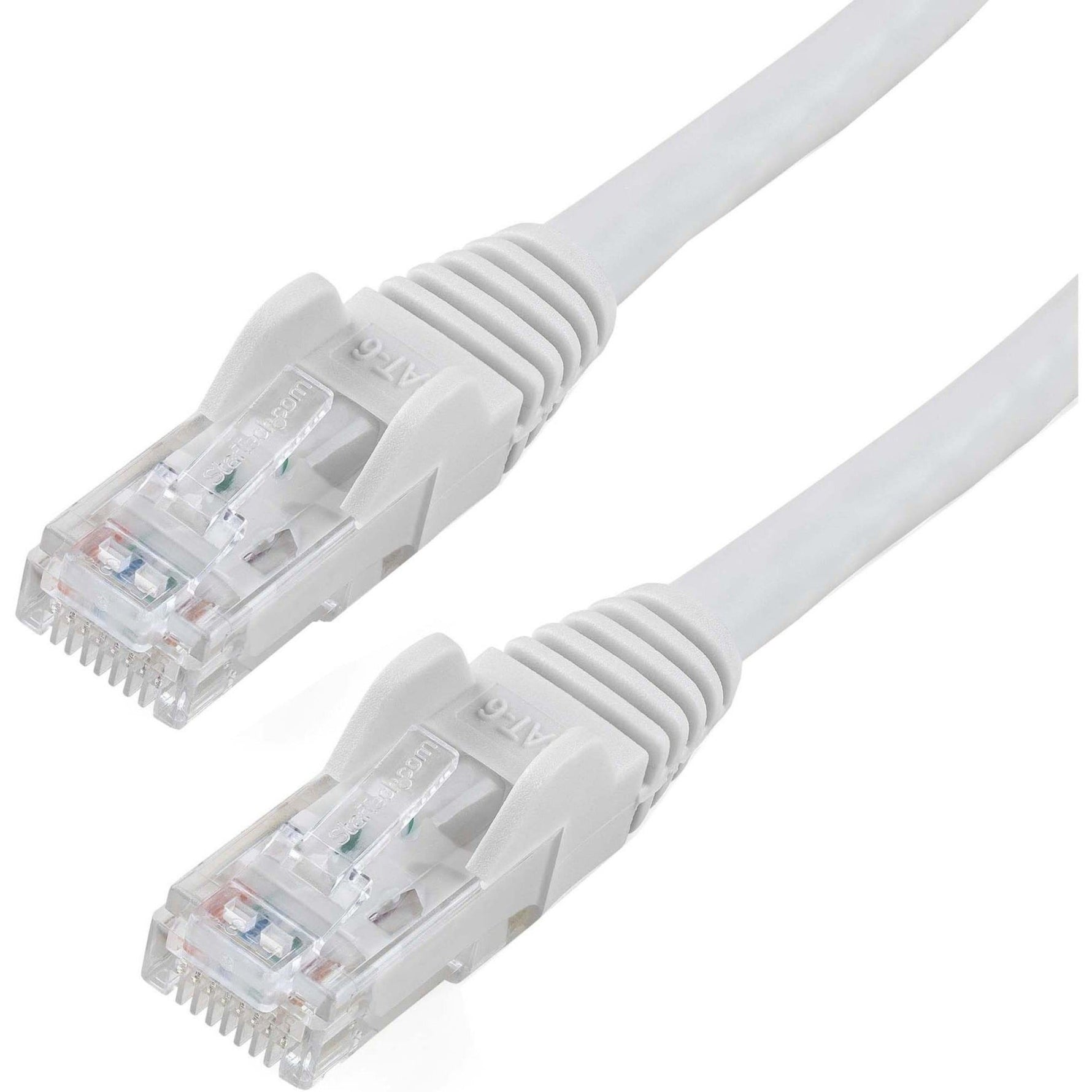 StarTech 50cm CAT6 Ethernet Cable - White Snagless Gigabit - 100W PoE UTP 250Mhz Category 6 Patch Cord UL Certified Wiring/TIA - Soundz Store AUSTRALIA