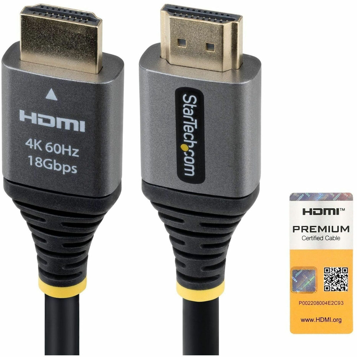 StarTech 5ft (1.5m) Premium Certified High Speed HDMI Cable, 4K 60Hz/1440p 144Hz, High-Flex HDMI 2.0 Cable with HDR10/ARC, 18Gbps - Soundz Store AUSTRALIA