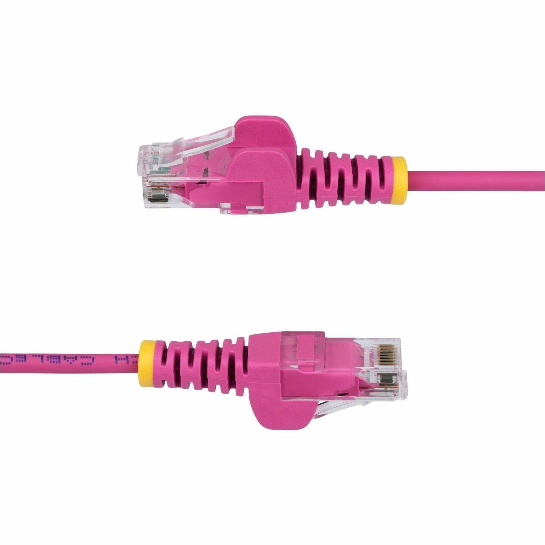 StarTech 5m Pink Slim CAT6 Ethernet Cable, Snagless RJ45, UTP, LSZH, 28AWG Pure Bare Copper, Slim Network Patch Cord - Soundz Store AUSTRALIA