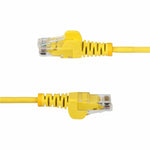 StarTech 5m Yellow Slim CAT6 Ethernet Cable, Snagless RJ45, UTP, LSZH, 28AWG Pure Bare Copper, Slim Network Patch Cord - Soundz Store AUSTRALIA