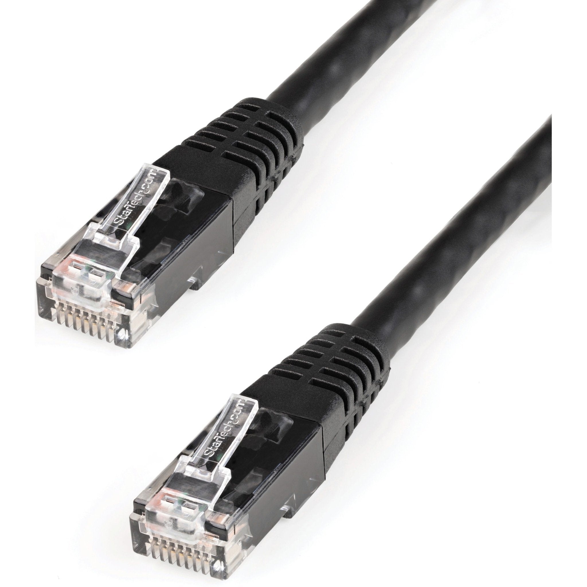 StarTech 6ft CAT6 Ethernet Cable - Black Molded Gigabit - 100W PoE UTP 250Mhz - Category 6 Patch Cord UL Certified Wiring/TIA - Soundz Store AUSTRALIA