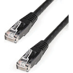 StarTech 6ft CAT6 Ethernet Cable - Black Molded Gigabit - 100W PoE UTP 250Mhz - Category 6 Patch Cord UL Certified Wiring/TIA - Soundz Store AUSTRALIA