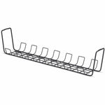 StarTech Under Desk Cable Management Tray, 24' Long, Basket Style, Screw-On Installation, Metal, Black, TAA-Compliant - Soundz Store AUSTRALIA