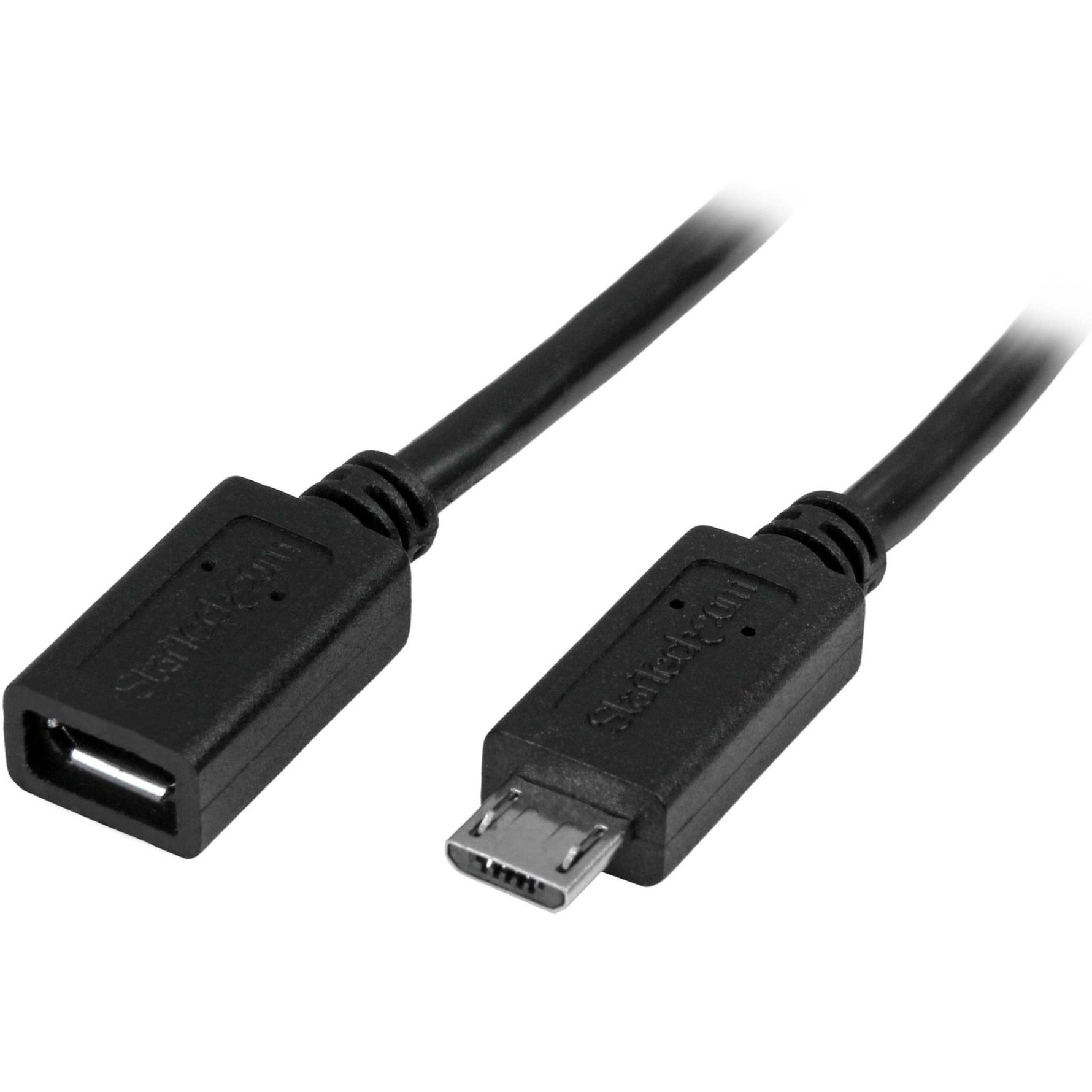 StarTech.com 0.5m 20in Micro-USB Extension Cable - M/F - Micro USB Male to Micro USB Female Cable - Soundz Store AUSTRALIA