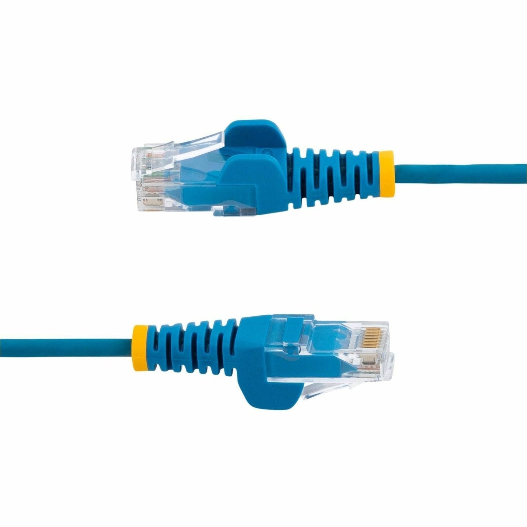 StarTech.com 1 m CAT6 Cable - Slim CAT6 Patch Cord - Blue - Snagless RJ45 Connectors - Gigabit Ethernet Cable - 28 AWG (N6PAT100CMBLS) - Soundz Store AUSTRALIA