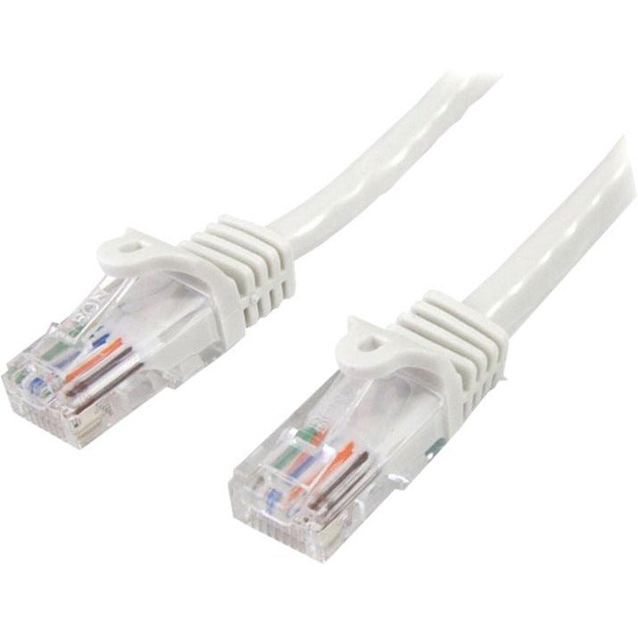 StarTech.com 1 m White Cat5e Snagless RJ45 UTP Patch Cable - 1m Patch Cord - Soundz Store AUSTRALIA