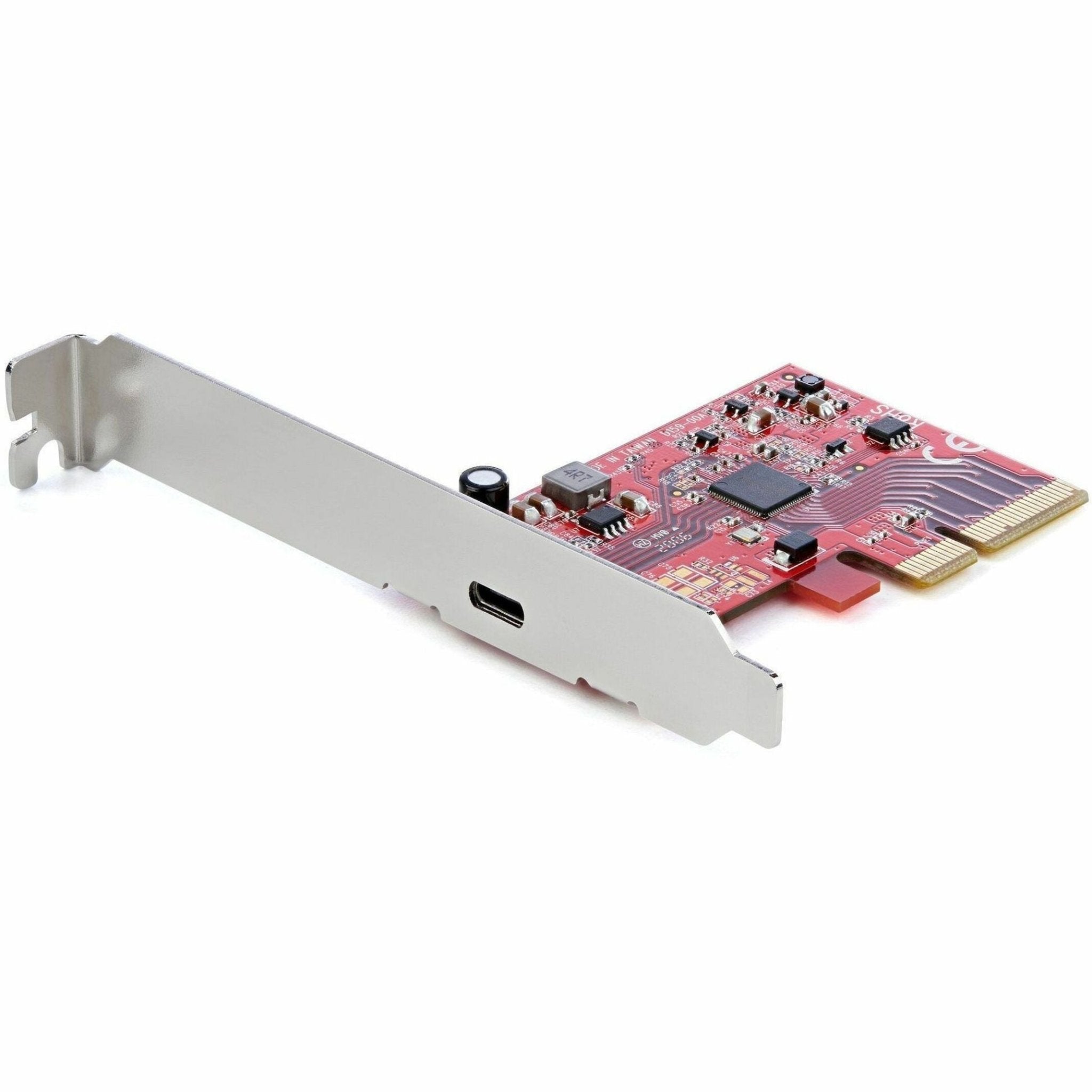 StarTech.com 1-Port USB 3.2 Gen 2x2 PCIe Card, USB-C 20Gbps PCI Express 3.0 x4 Controller, USB Type-C, Data Only, Windows/macOS/Linux, TAA - Soundz Store AUSTRALIA
