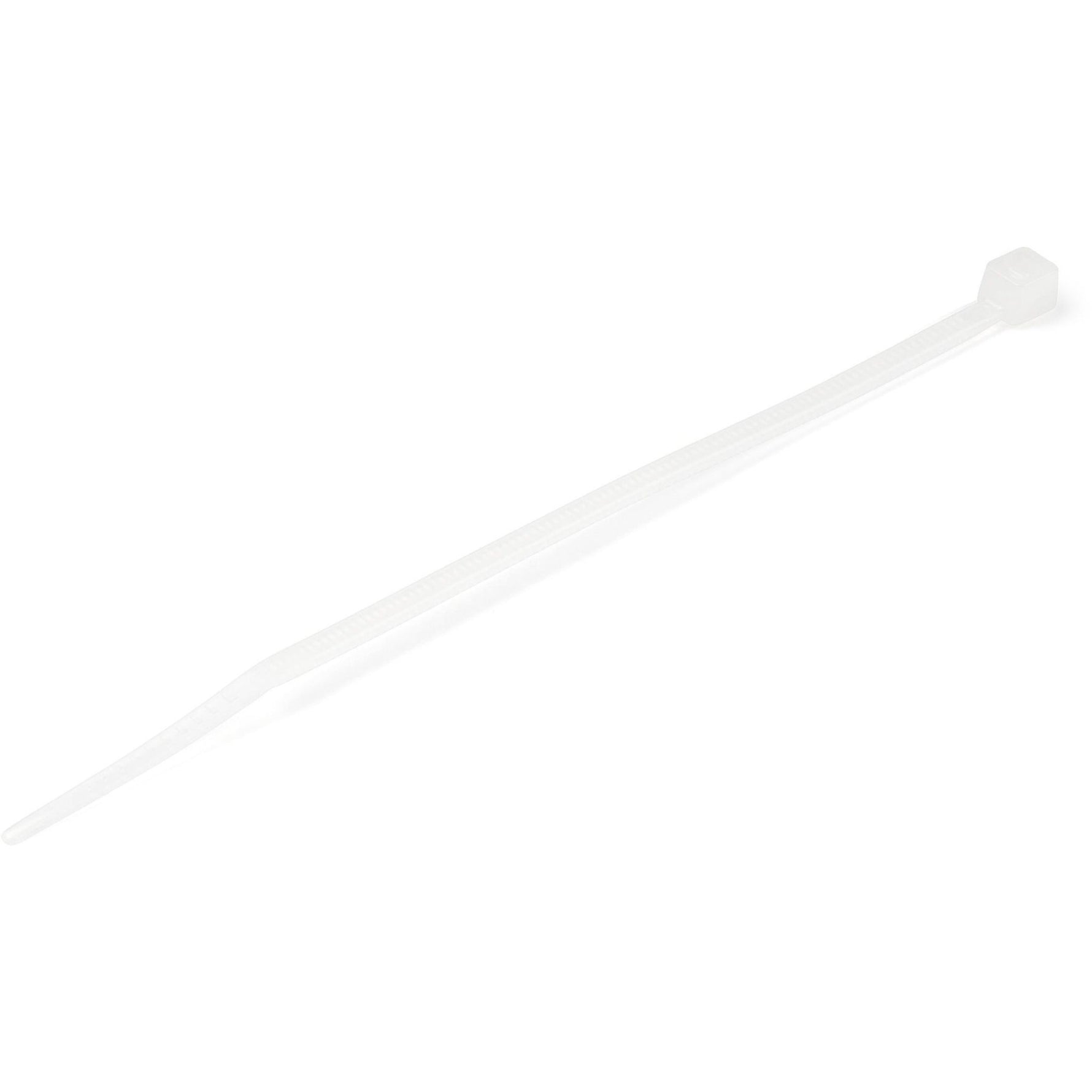 StarTech.com 100 Pack 4' Cable Ties - White Small Nylon/Plastic Zip Ties Adjustable Network Cable Wraps UL TAA - Soundz Store AUSTRALIA