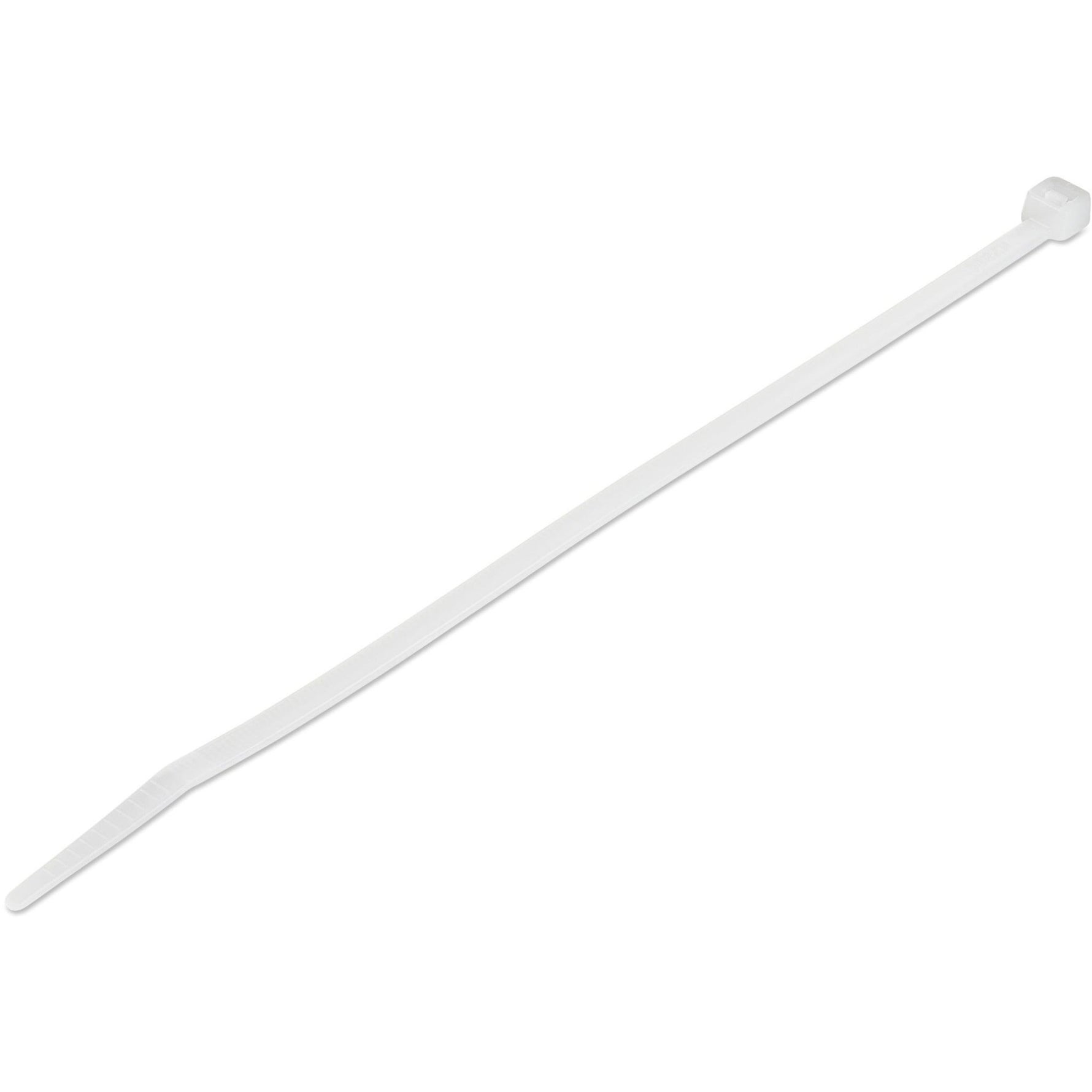 StarTech.com 1000 Pack 8' Cable Ties - White Large Nylon/Plastic Zip Ties Adjustable Network Cable Wraps UL TAA - Soundz Store AUSTRALIA