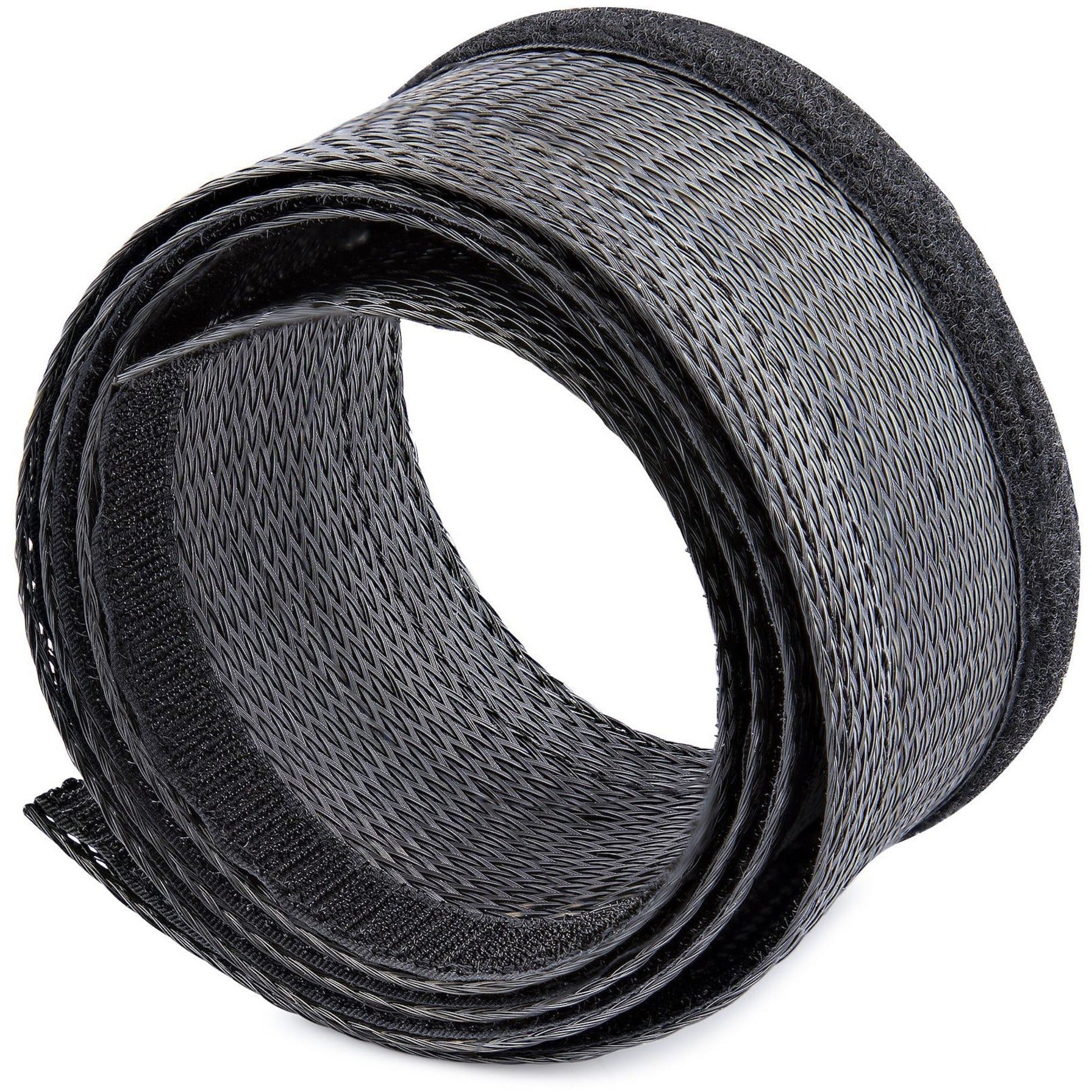 StarTech.com 10ft (3m) Cable Management Sleeve, Braided Mesh Wire Wraps/Floor Cable Covers, Computer Cable Manager/Cord Concealer - Soundz Store AUSTRALIA
