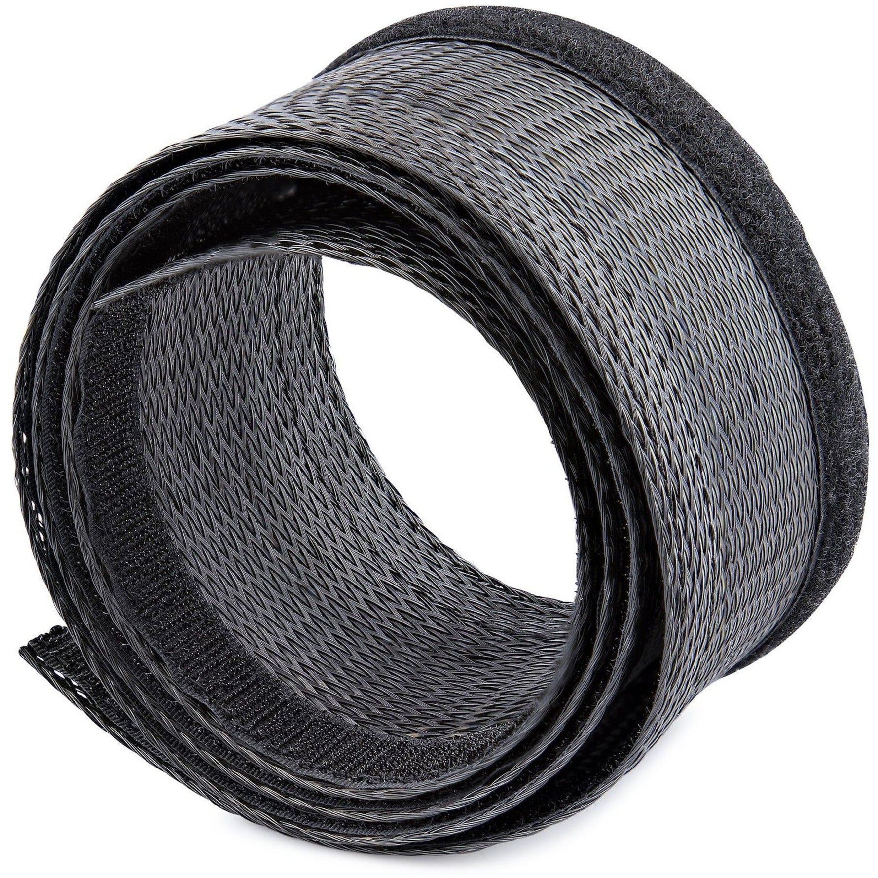 StarTech.com 10ft (3m) Cable Management Sleeve, Braided Mesh Wire Wraps/Floor Cable Covers, Computer Cable Manager/Cord Concealer - Soundz Store AUSTRALIA