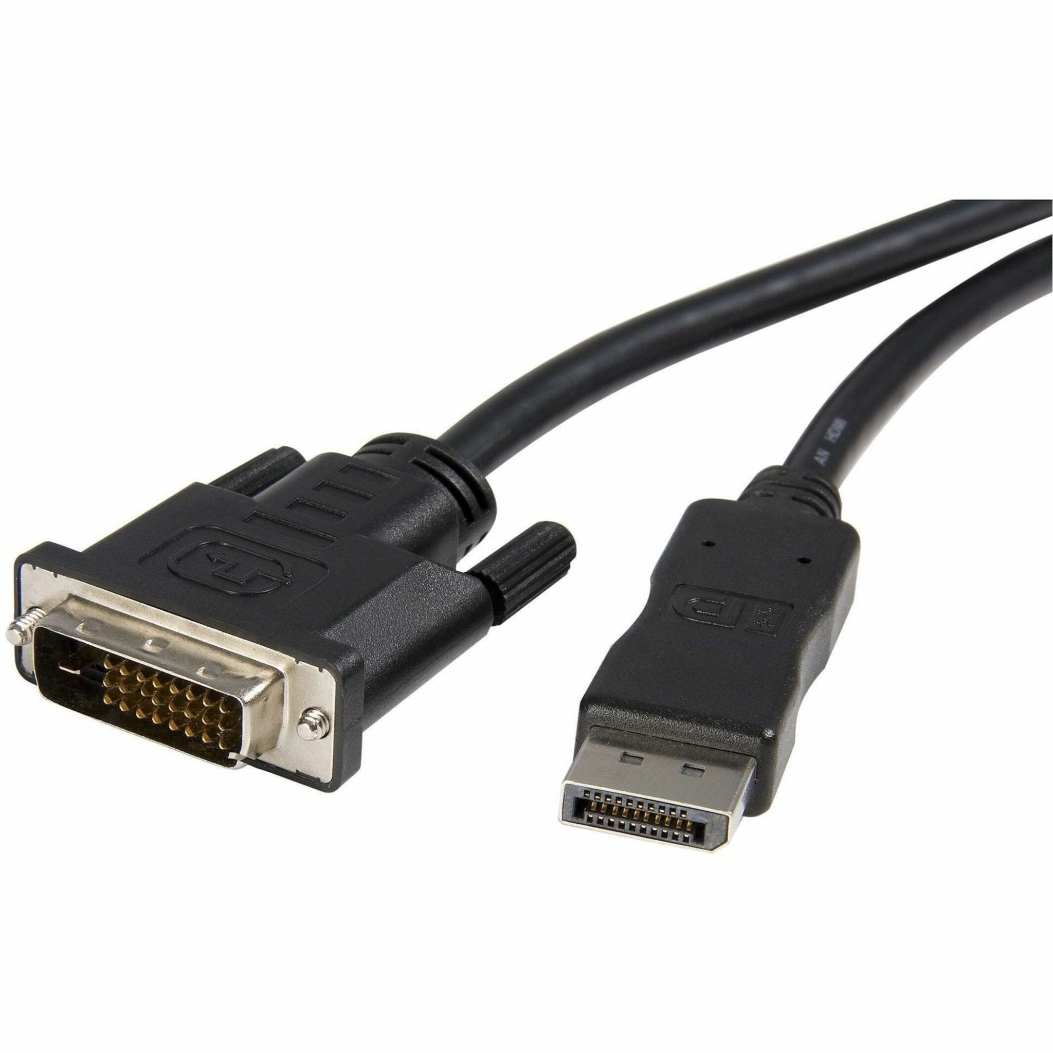 StarTech.com 10ft (3m) DisplayPort to DVI Cable, DisplayPort to DVI-D Adapter/Converter Cable, 1080p Video, DP 1.2 to DVI Monitor Cable - Soundz Store AUSTRALIA