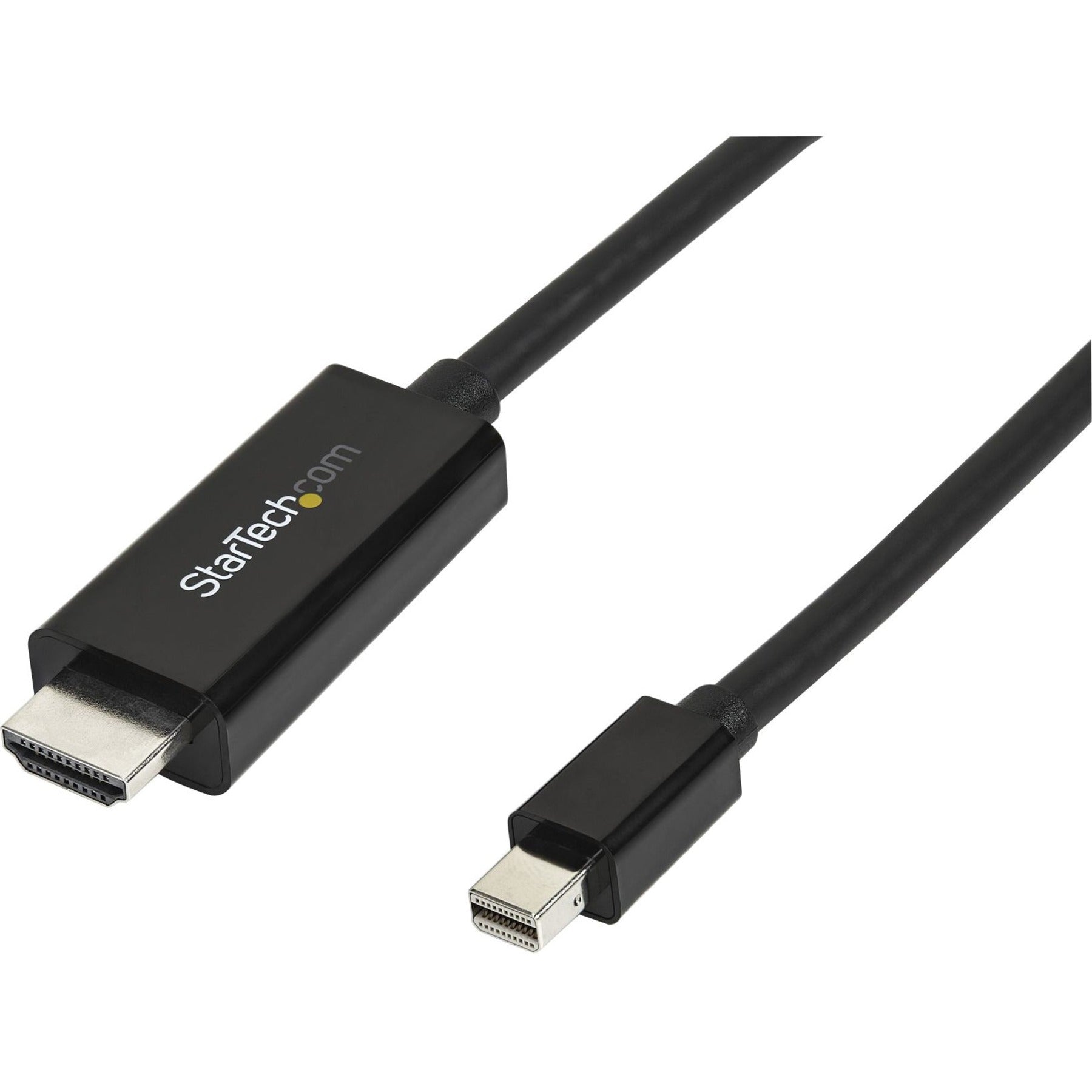 StarTech.com 10ft (3m) Mini DisplayPort to HDMI Cable, 4K 30Hz Video, Mini DP to HDMI Adapter/Converter Cable, mDP to HDMI Monitor/Display - Soundz Store AUSTRALIA