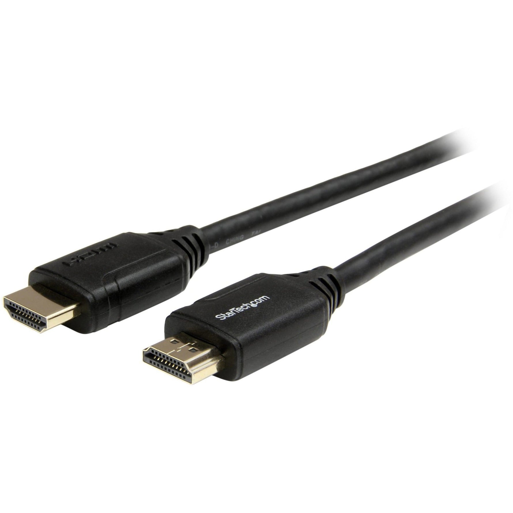 StarTech.com 10ft (3m) Premium Certified HDMI 2.0 Cable with Ethernet, High Speed Ultra HD 4K 60Hz HDMI Cable HDR10, UHD HDMI Monitor Cord - Soundz Store AUSTRALIA