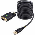 StarTech.com 10ft (3m) USB to Serial Adapter Cable, COM Retention, FTDI, DB9 RS232, Interchangeable DB9 Screws/Nuts, Windows/macOS/Linux - Soundz Store AUSTRALIA