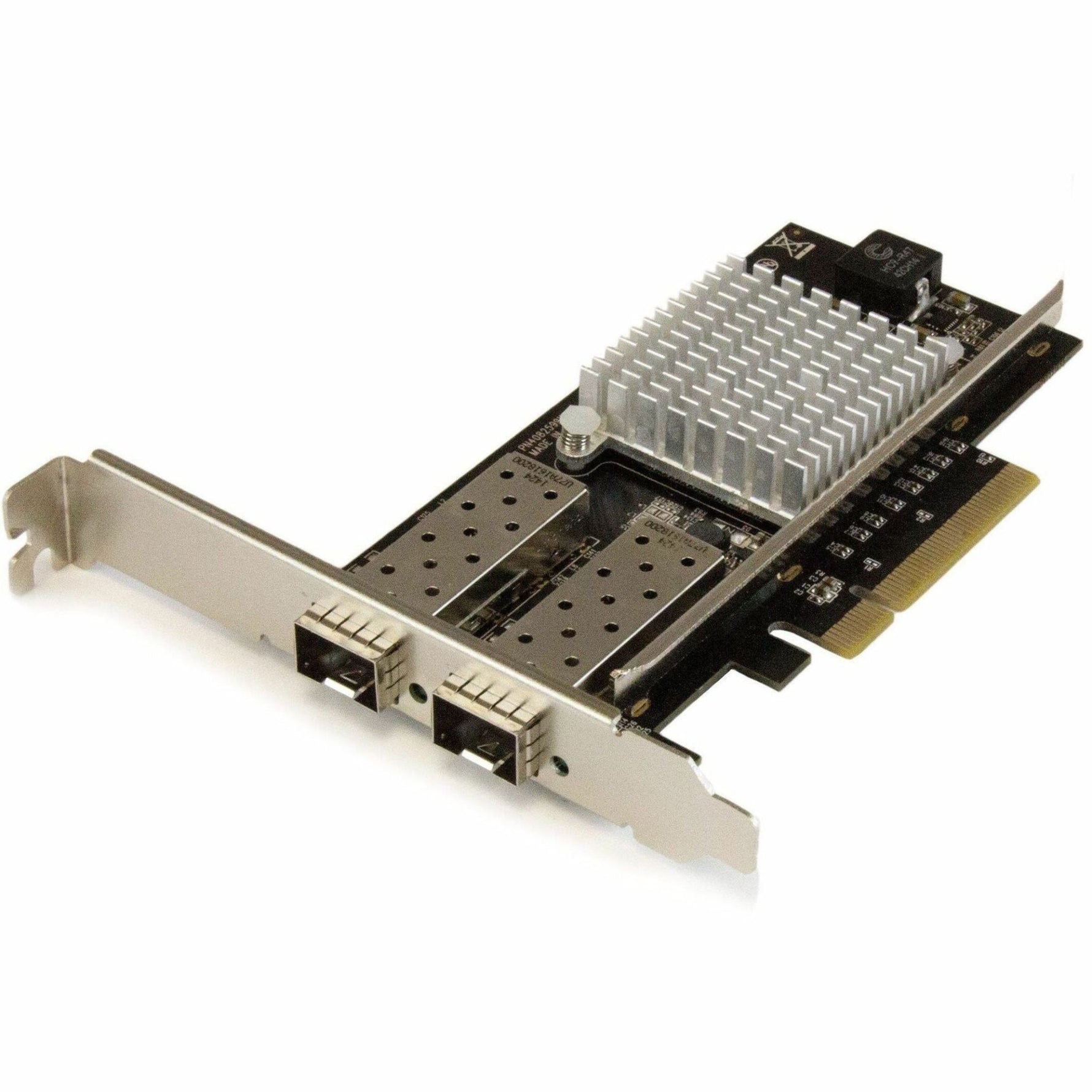 StarTech.com 10G Network Card - 2x 10G Open SFP+ Multimode LC Fiber Connector - Intel 82599 Chip - Gigabit Ethernet Card - Soundz Store AUSTRALIA