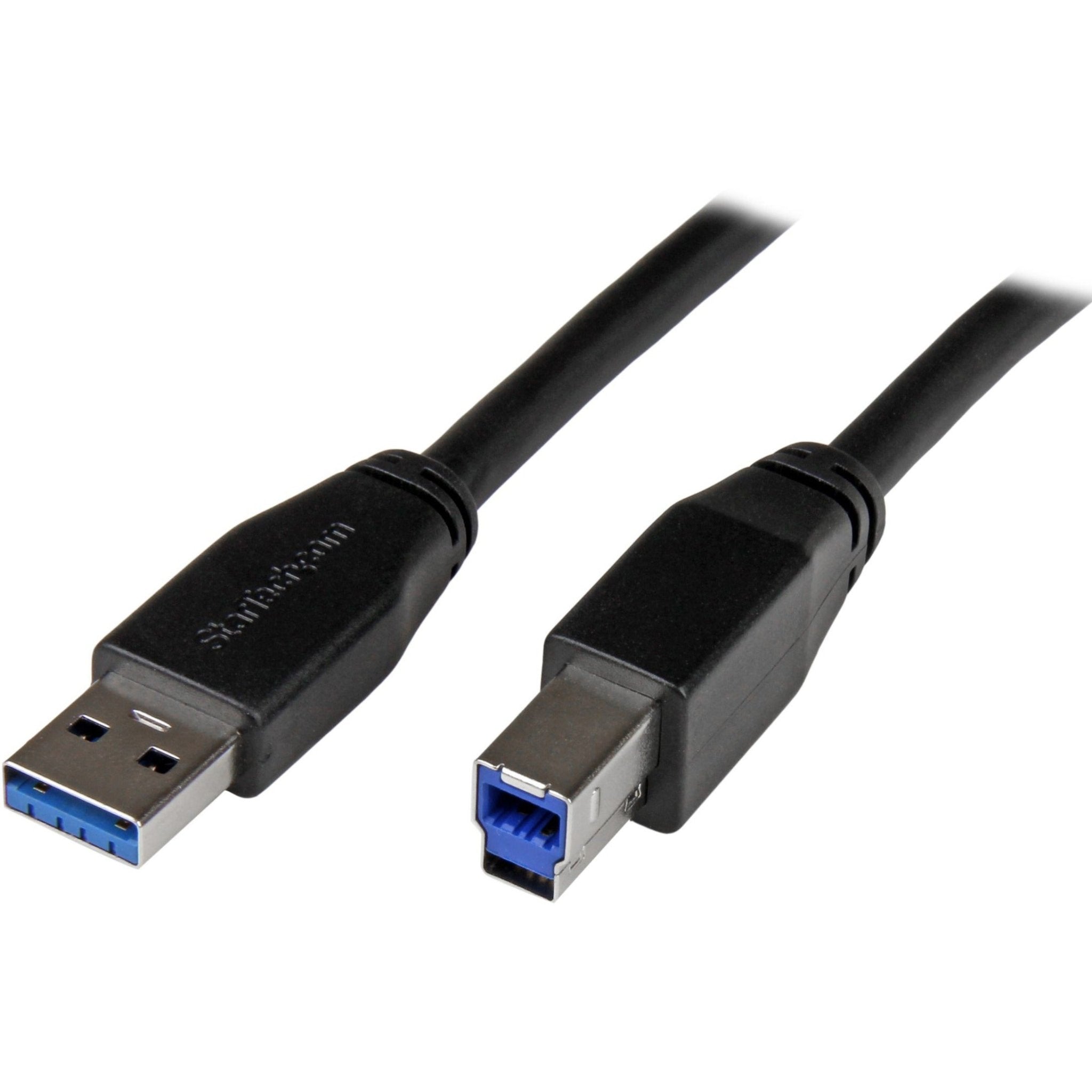 StarTech.com 10m 30 ft Active USB 3.0 USB-A to USB-B Cable - M/M - USB A to B Cable - USB 3.1 Gen 1 (5 Gbps) - Soundz Store AUSTRALIA