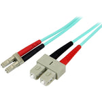 StarTech.com 10m (30ft) LC/UPC to LC/UPC OM3 Multimode Fiber Optic Cable, Full Duplex 50/125 Zipcord, 100G, LSZH Fiber Jumper Cord - Soundz Store AUSTRALIA