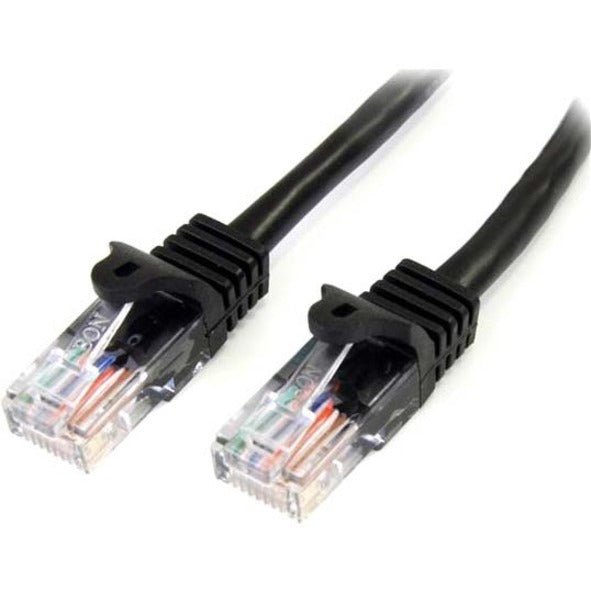 StarTech.com 10m Black Cat5e Patch Cable with Snagless RJ45 Connectors - Long Ethernet Cable - 10 m Cat 5e UTP Cable - Soundz Store AUSTRALIA