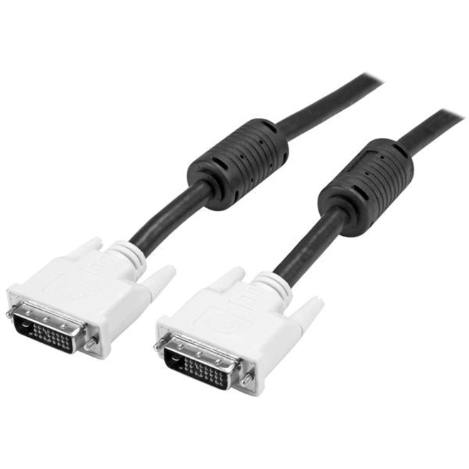 StarTech.com 10m DVI-D Dual Link Cable - Male to Male DVI-D Digital Video Monitor Cable - 25 pin DVI-D Cable M/M Black 10 Meter, 2560x1600 - Soundz Store AUSTRALIA