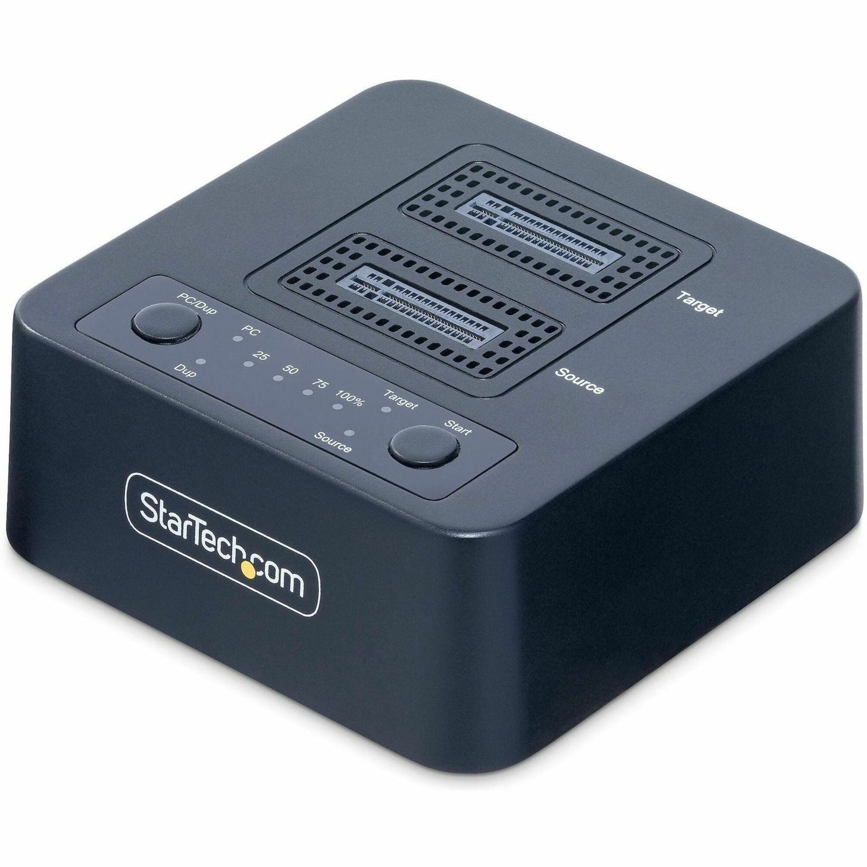 StarTech.com 1:1 M.2 NVMe Drive Duplicator, 90GBpm Standalone M.2 SSD Cloner/Copier, USB-C 3.2 20Gbps M.2 Dual-Bay Drive Docking Station - Soundz Store AUSTRALIA