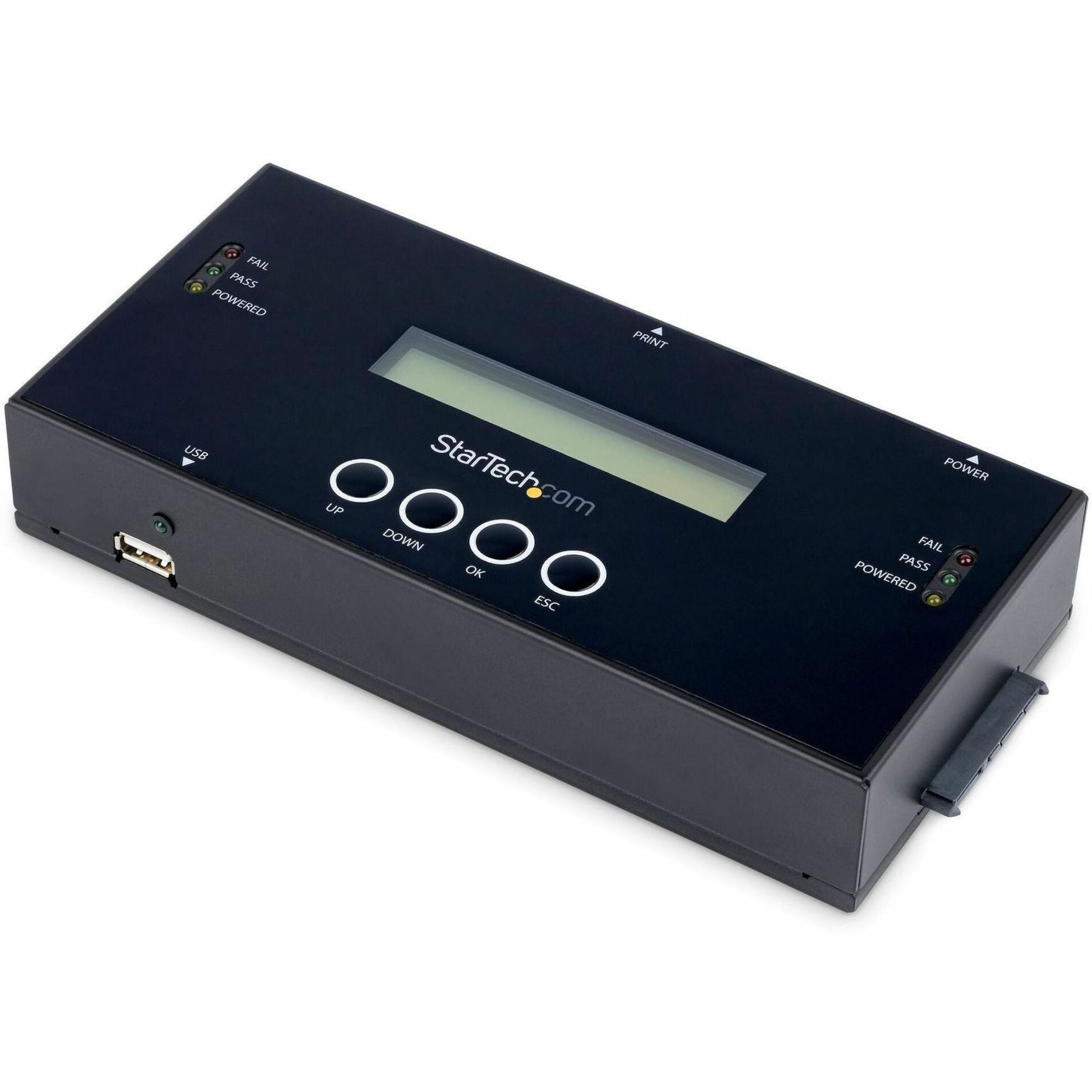 StarTech.com 1:1 Standalone Hard Drive Duplicator and Eraser, SAS/SATA HDD/SSD Cloner/Copier and Disk Eraser/Sanitizer/Wiper, Toolless - Soundz Store AUSTRALIA