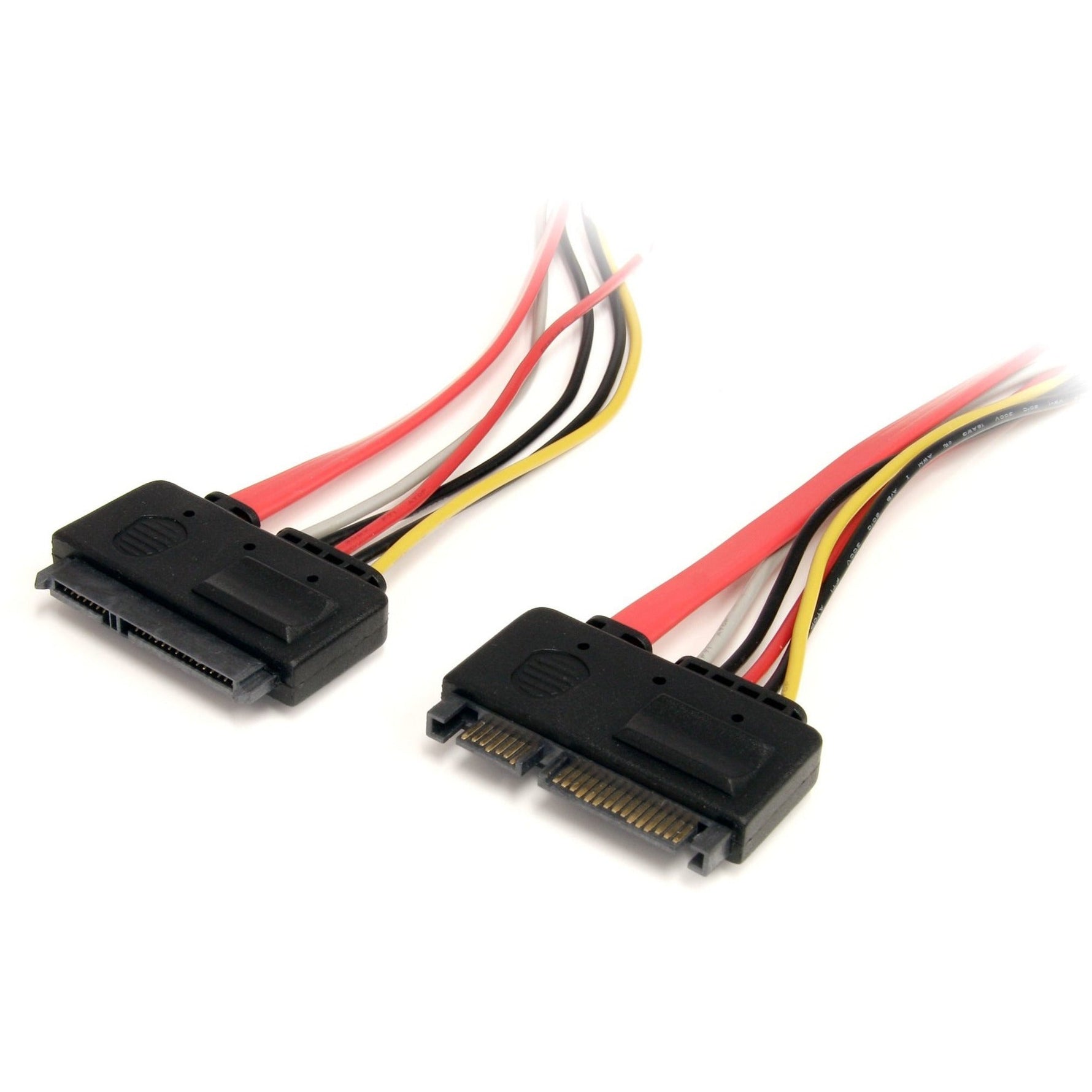StarTech.com 12in 22 Pin SATA Power and Data Extension Cable - Soundz Store AUSTRALIA