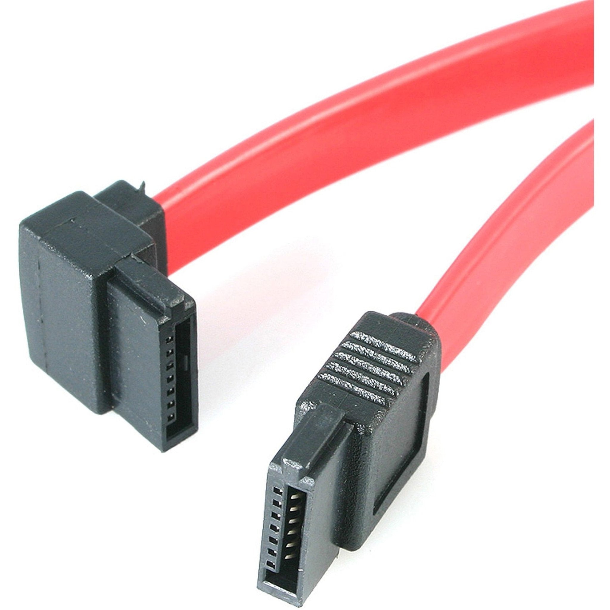 StarTech.com 12in SATA to Left Angle SATA Serial ATA Cable - Soundz Store AUSTRALIA