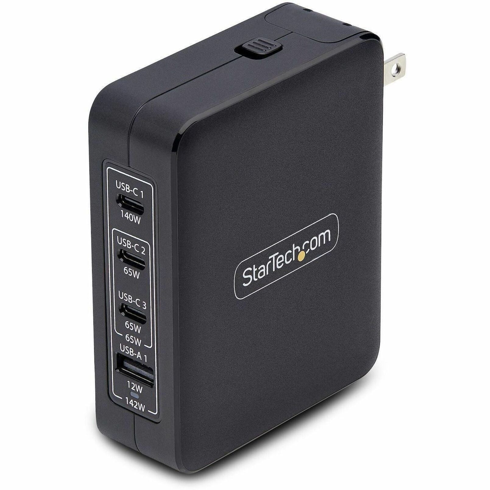 StarTech.com 140W USB-C Wall Charger, 3x USB-C/1x USB-A, PD 3.1 International GaN Power Adapter for MacBook Pro/Max/Dell XPS/Inspiron - Soundz Store AUSTRALIA