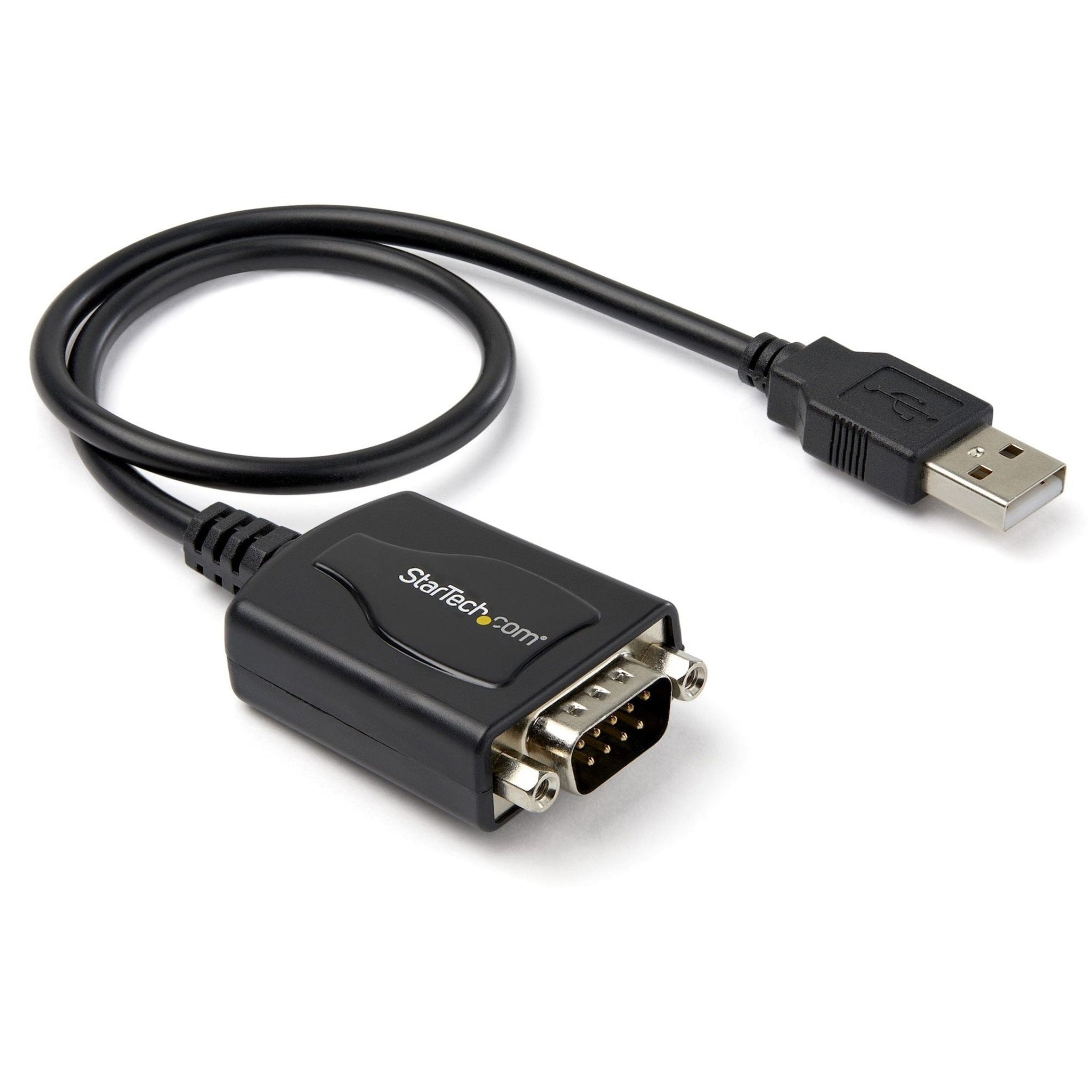 StarTech.com 1ft (30cm) 1-Port Professional USB to Serial Adapter Cable with COM Retention, USB to RS232 Adapter - TAA - Soundz Store AUSTRALIA