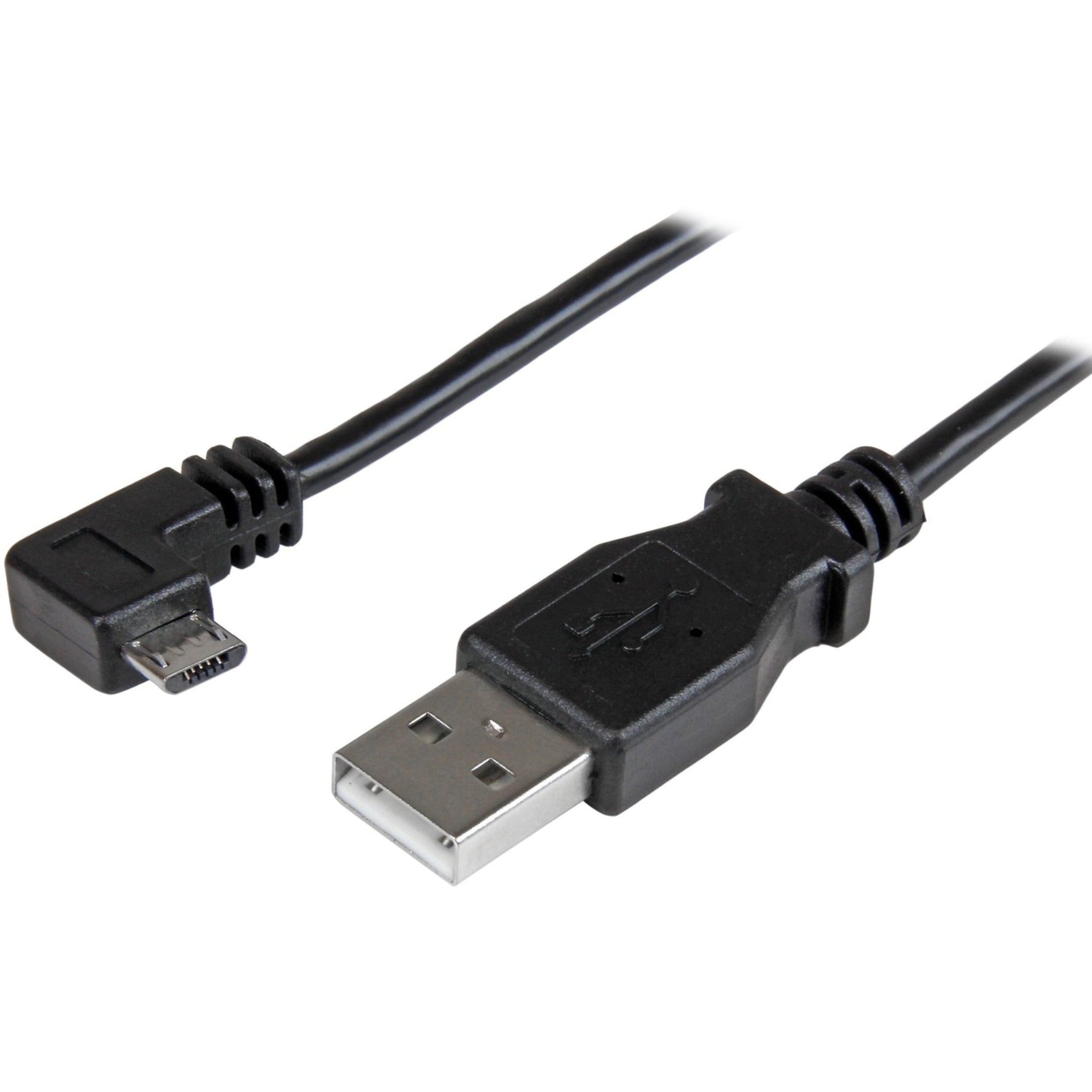 StarTech.com 1m 3 ft Right Angle Micro-USB Charge-and-Sync Cable M/M - USB 2.0 A to Micro-USB - 30/24 AWG - Soundz Store AUSTRALIA