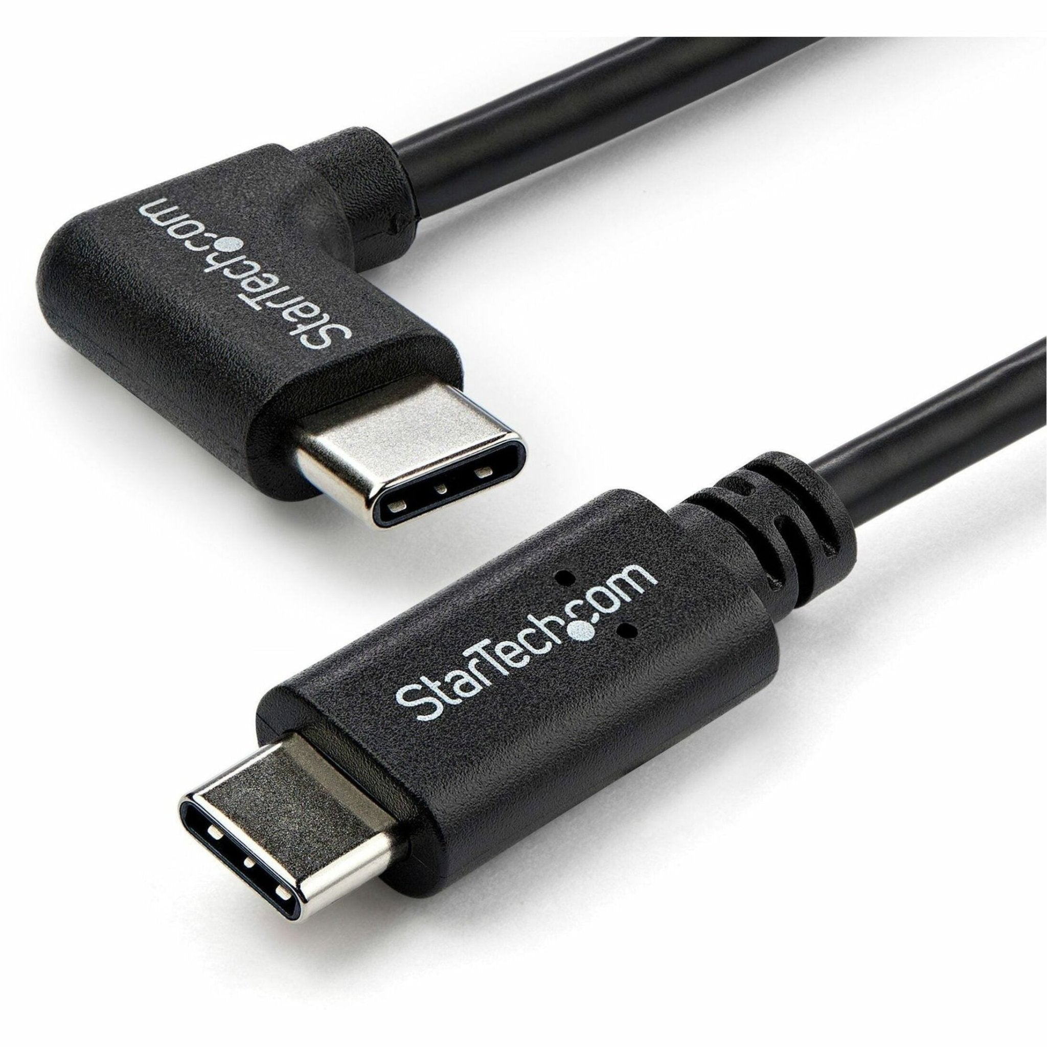 StarTech.com 1m 3 ft Right Angle USB-C Cable M/M - USB 2.0 - USB Type C Cable - 90 degree USB-C Cable - USB C to USB C Cable - USB-C Charge Cable - Soundz Store AUSTRALIA
