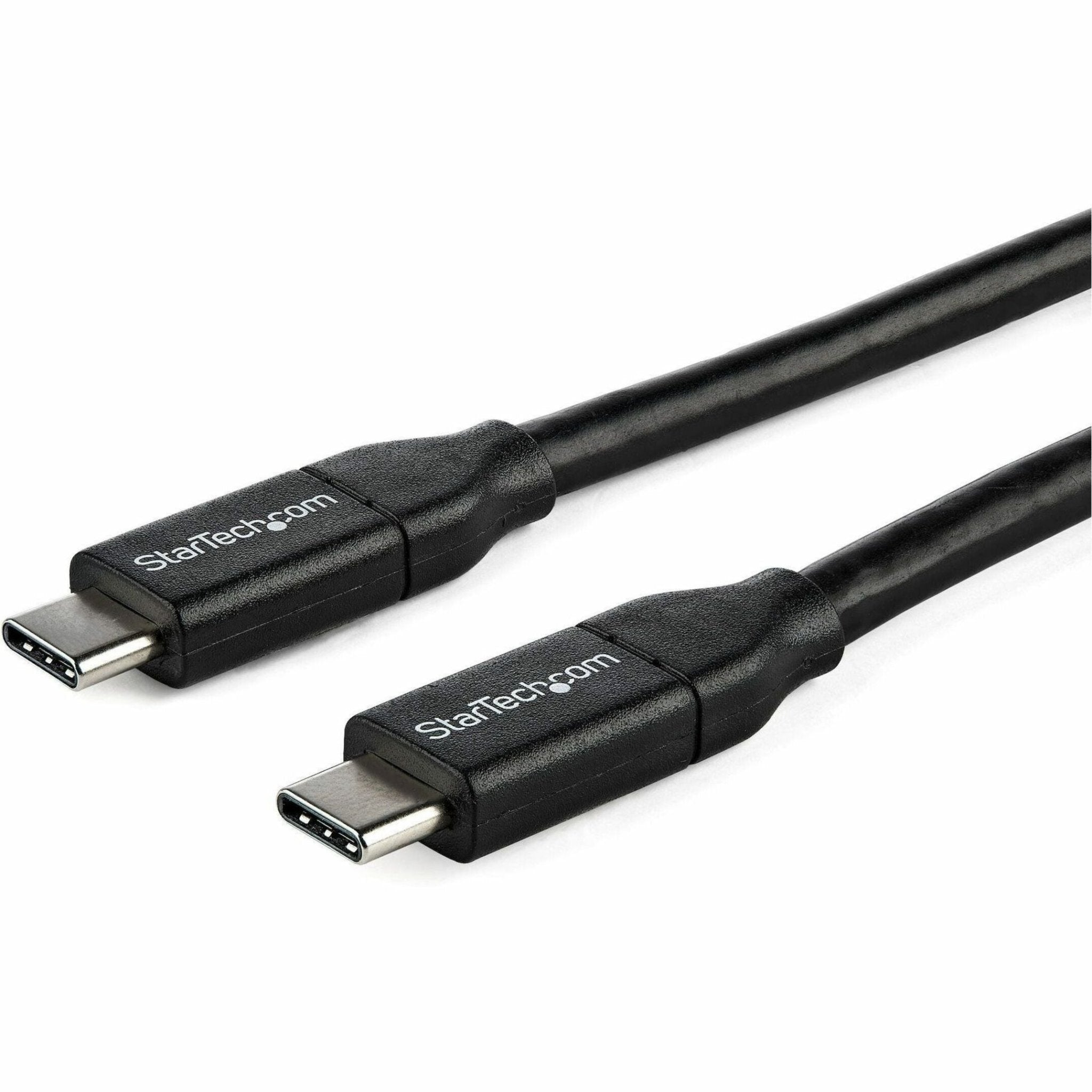 StarTech.com 1m 3 ft USB C to USB C Cable w/ 5A PD - M/M - USB 2.0 - USB-IF Certified - USB Type C Cable - USB C Charging Cable - USB C PD Cable - Soundz Store AUSTRALIA