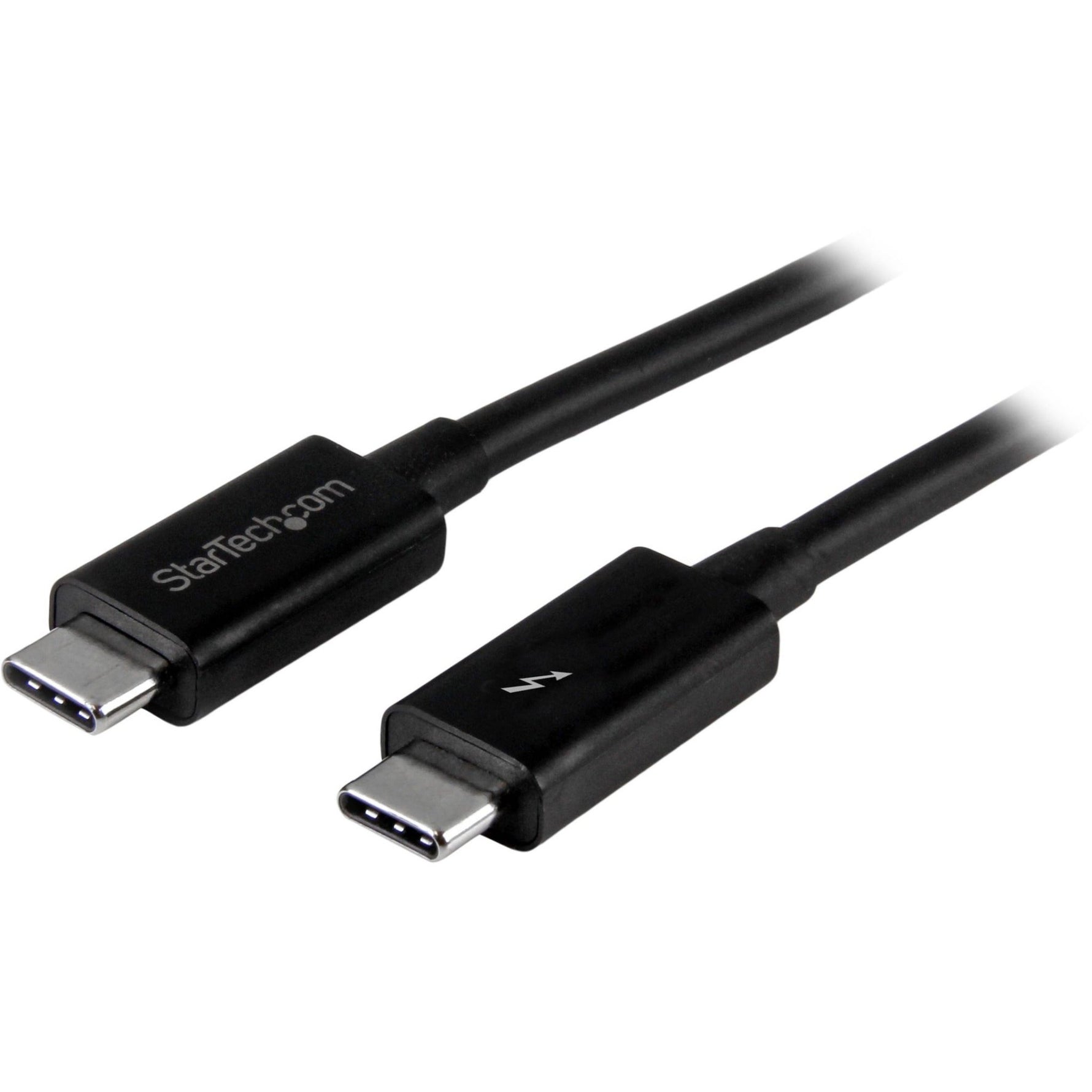 StarTech.com 1m (3.3ft) Thunderbolt 3 Cable, 20Gbps, 100W PD, 4K Video, Thunderbolt-Certified, Compatible w/ TB4/USB 3.2/DisplayPort - Soundz Store AUSTRALIA