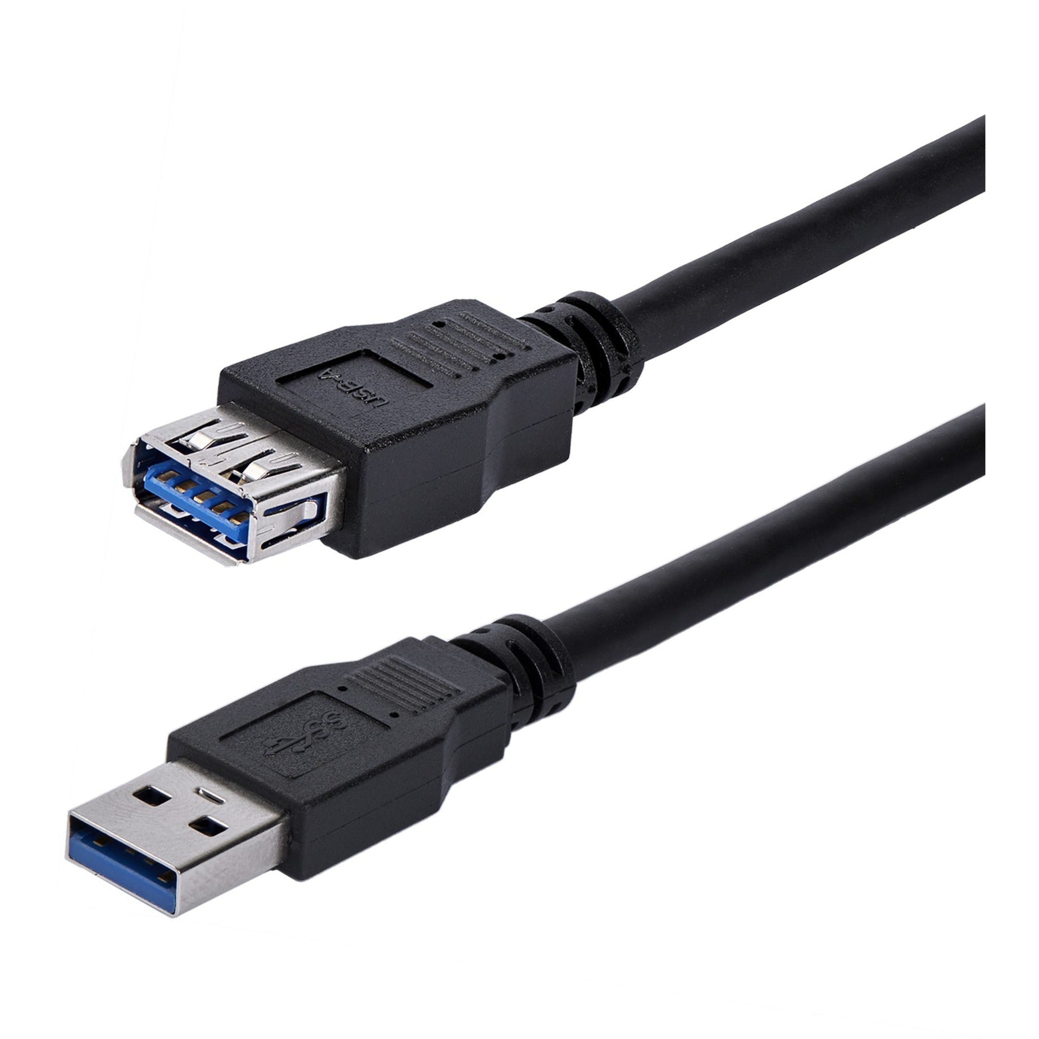 StarTech.com 1m Black SuperSpeed USB 3.0 (5Gbps) Extension Cable A to A - M/F - Soundz Store AUSTRALIA
