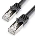 StarTech.com 1m Cat6 Patch Cable - Shielded (SFTP) Snagless Gigabit Network Patch Cable - Black - Soundz Store AUSTRALIA