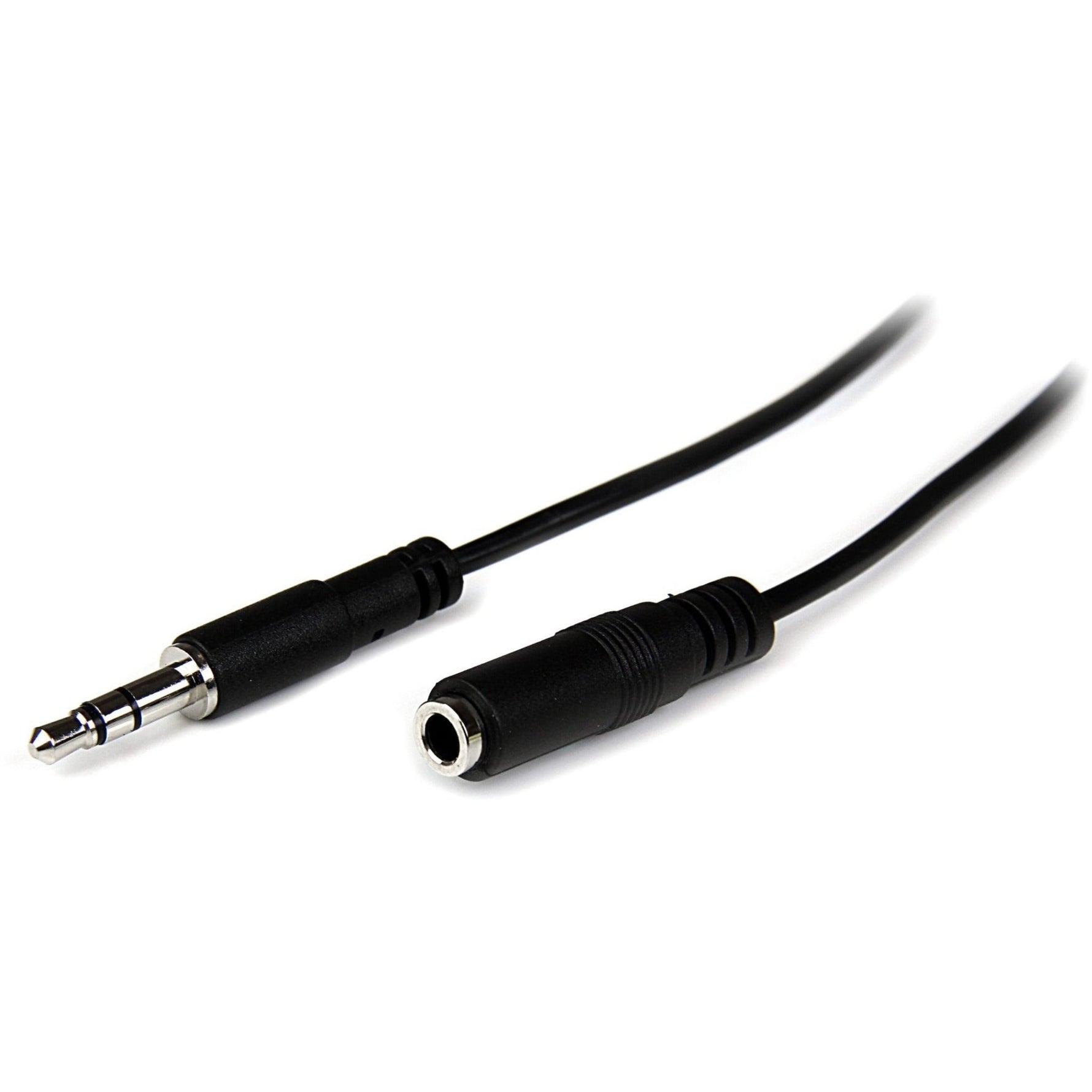 StarTech.com 1m Slim 3.5mm Stereo Extension Audio Cable - M/F - Soundz Store AUSTRALIA