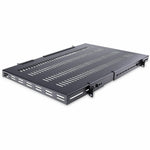 StarTech.com 1U 4-Post 19.5 to 38in Adjustable Mounting Depth Vented Rack Mount Shelf - Heavy Duty Fixed Rack Shelf - 330lbs / 150kg - 27.5in Deep - Soundz Store AUSTRALIA