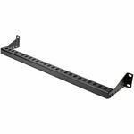 StarTech.com 1U Horizontal Cable Management Bar w/Adjustable Depth, 19' Rack-Mountable Lacing Bar For Organized Racks/Cabinets/Patch Panel - Soundz Store AUSTRALIA