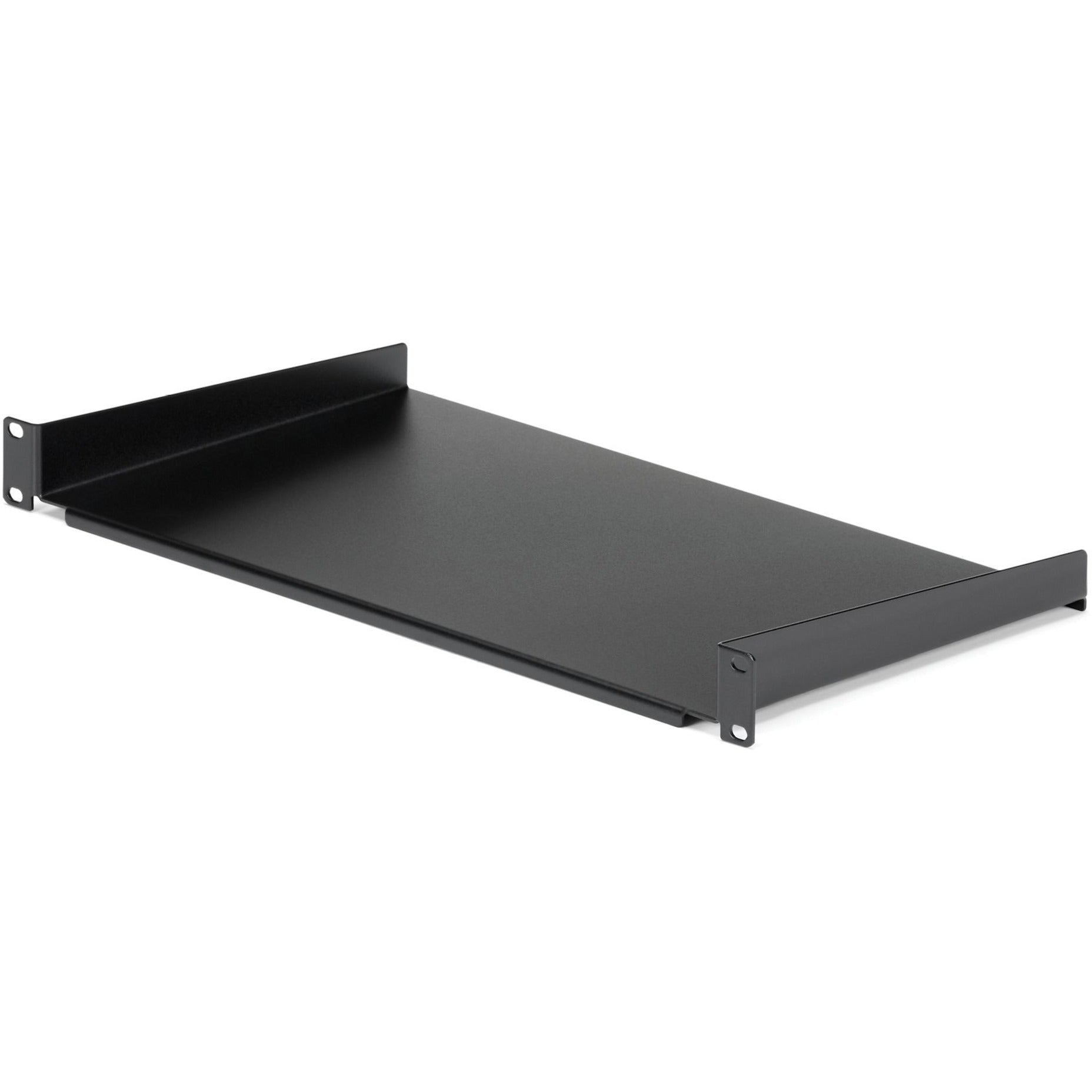 StarTech.com 1U Server Rack Cabinet Shelf - Fixed 10' Deep Cantilever Rackmount Tray for 19' Data/AV/Network Enclosure w/cage nuts, screws - Soundz Store AUSTRALIA