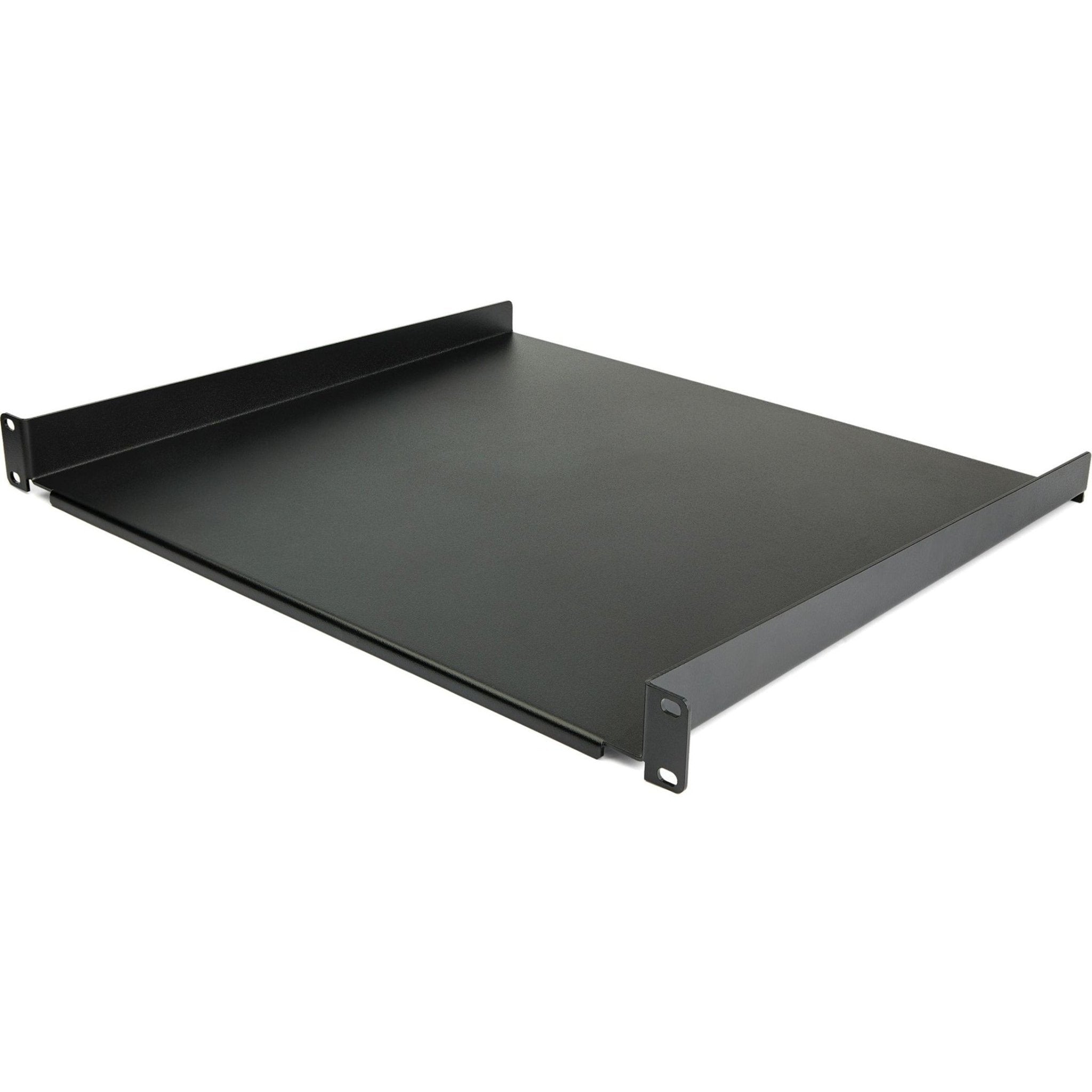 StarTech.com 1U Server Rack Cabinet Shelf - Fixed 16' Deep Cantilever Rackmount Tray for 19' Data/AV/Network Enclosure w/cage nuts, screws - Soundz Store AUSTRALIA