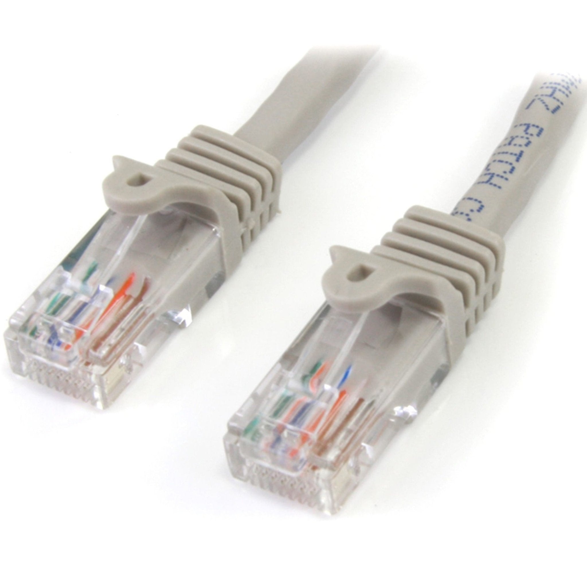 StarTech.com 2 m Gray Cat5e Snagless RJ45 UTP Patch Cable - 2m Patch Cord - Soundz Store AUSTRALIA