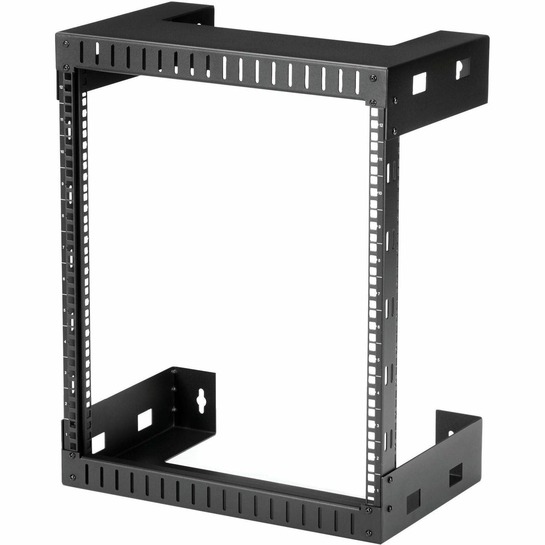 StarTech.com 2-Post 12U Heavy-Duty Wall-Mount Network Rack, 19' Open Frame Server Rack for Computer Equipment, Wall Mount Data Rack~ - Soundz Store AUSTRALIA